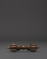 Oxidized Copper Dorje Vajra 