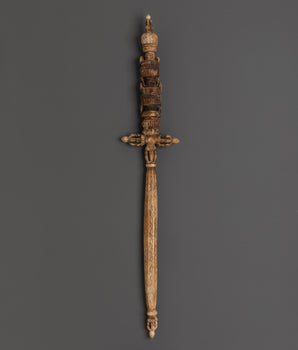 Tibetan Ritual Phurba Dagger 