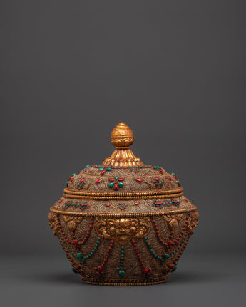 Traditional Ceremonial Rice Pot 