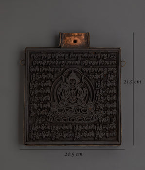 Buddhist Chenrezig Stamp | Spiritual Meditation Tool