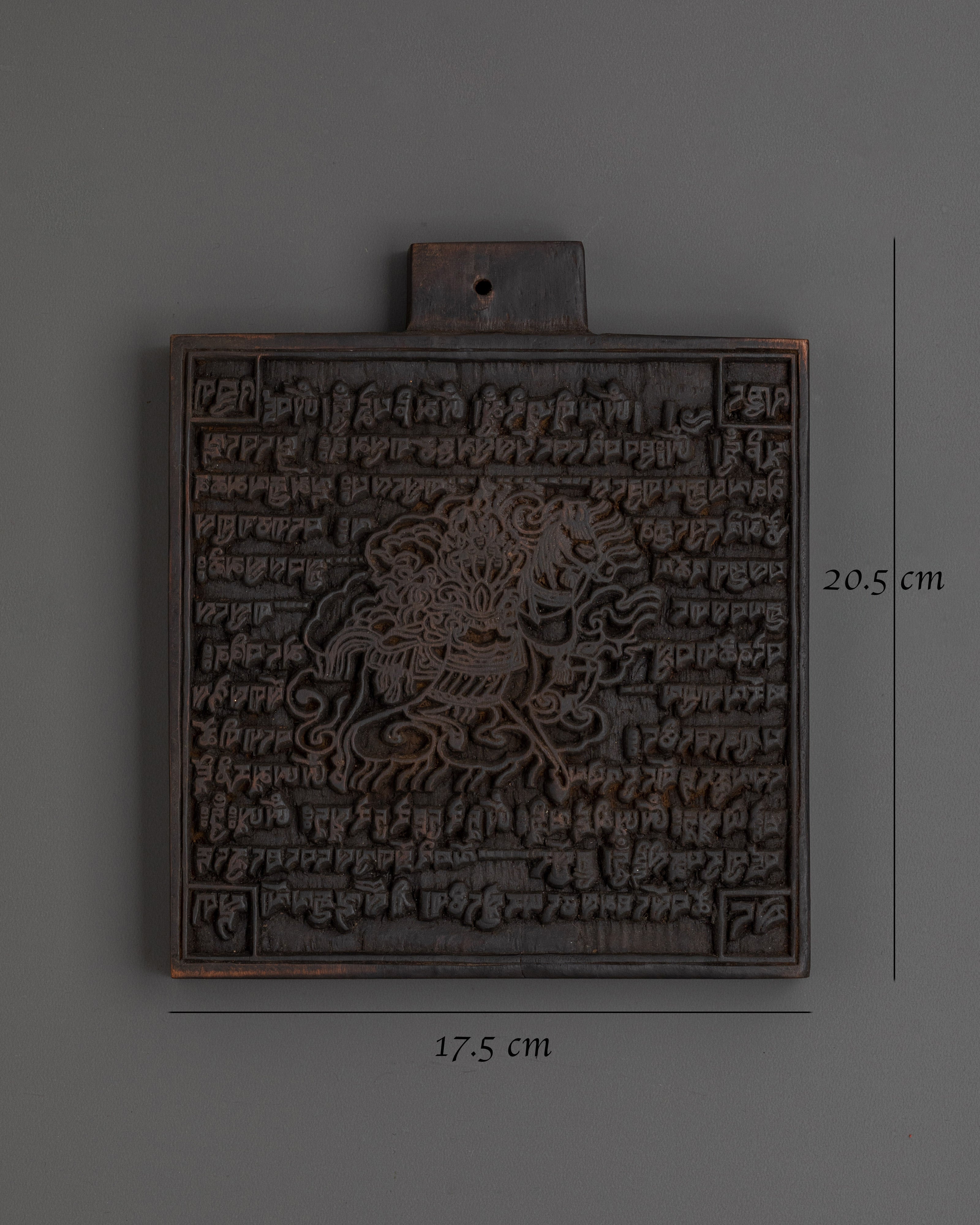 8 Auspicious Symbol Stamp |  Spiritual Ritual Tool for Tibetan Practices