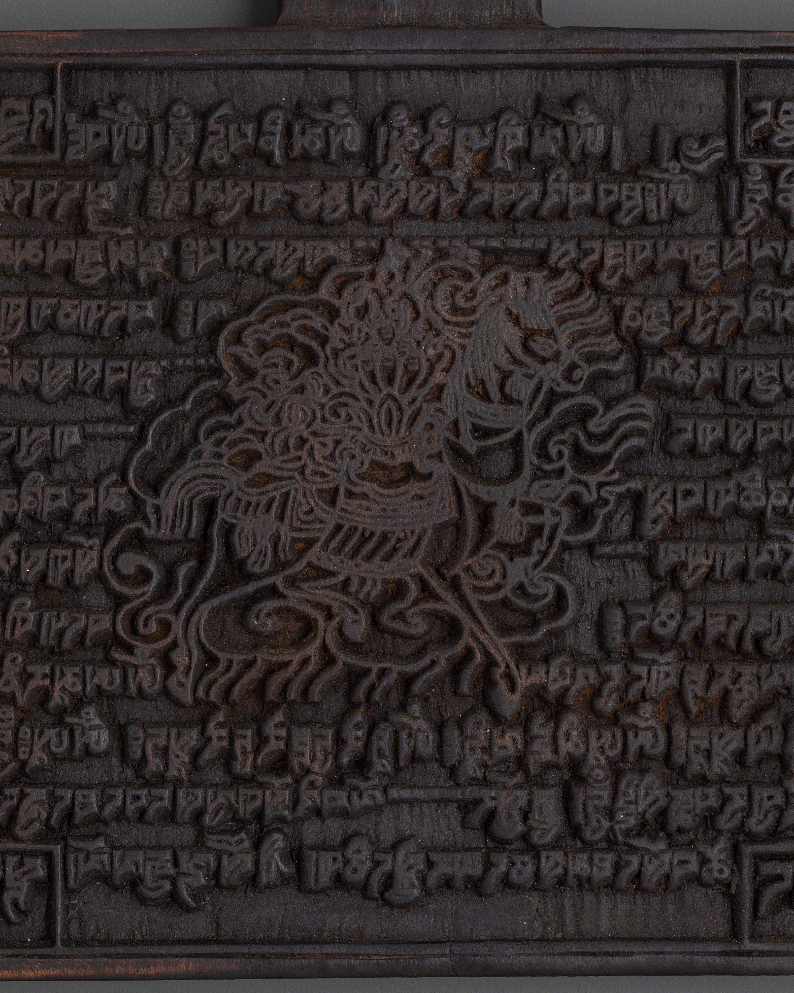 8 Auspicious Symbol Stamp |  Spiritual Ritual Tool for Tibetan Practices