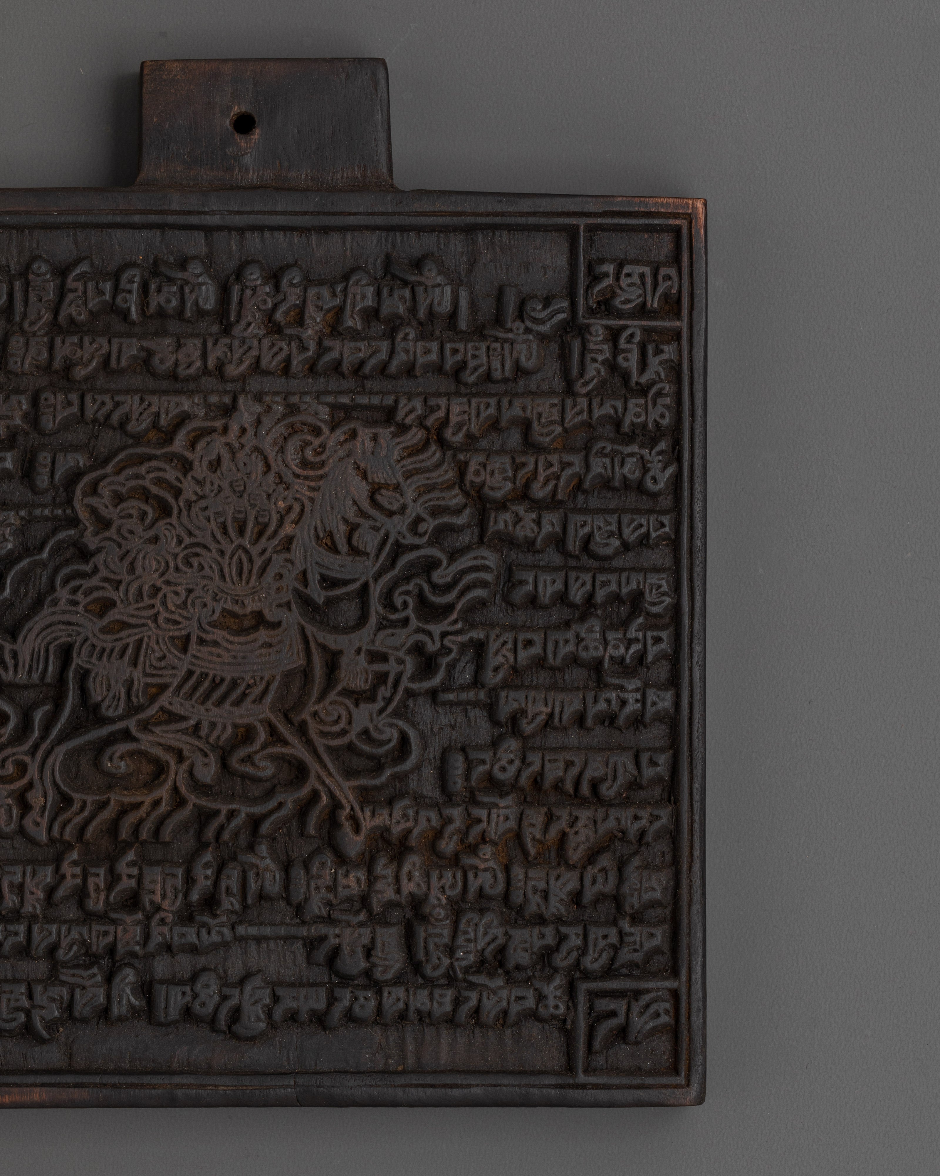 8 Auspicious Symbol Stamp |  Spiritual Ritual Tool for Tibetan Practices