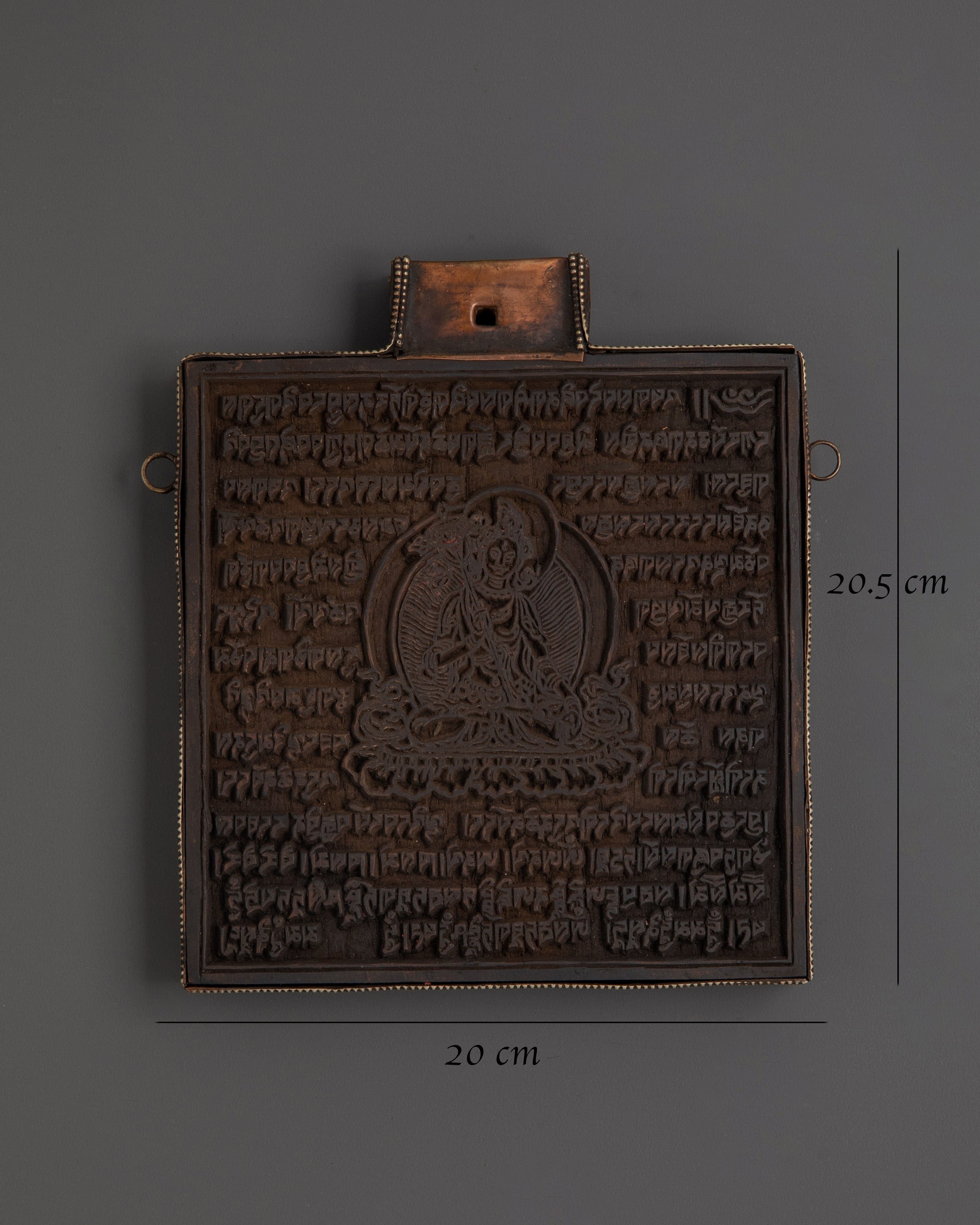 Tibetan Prayer Stamp | Spiritual Meditation Tool