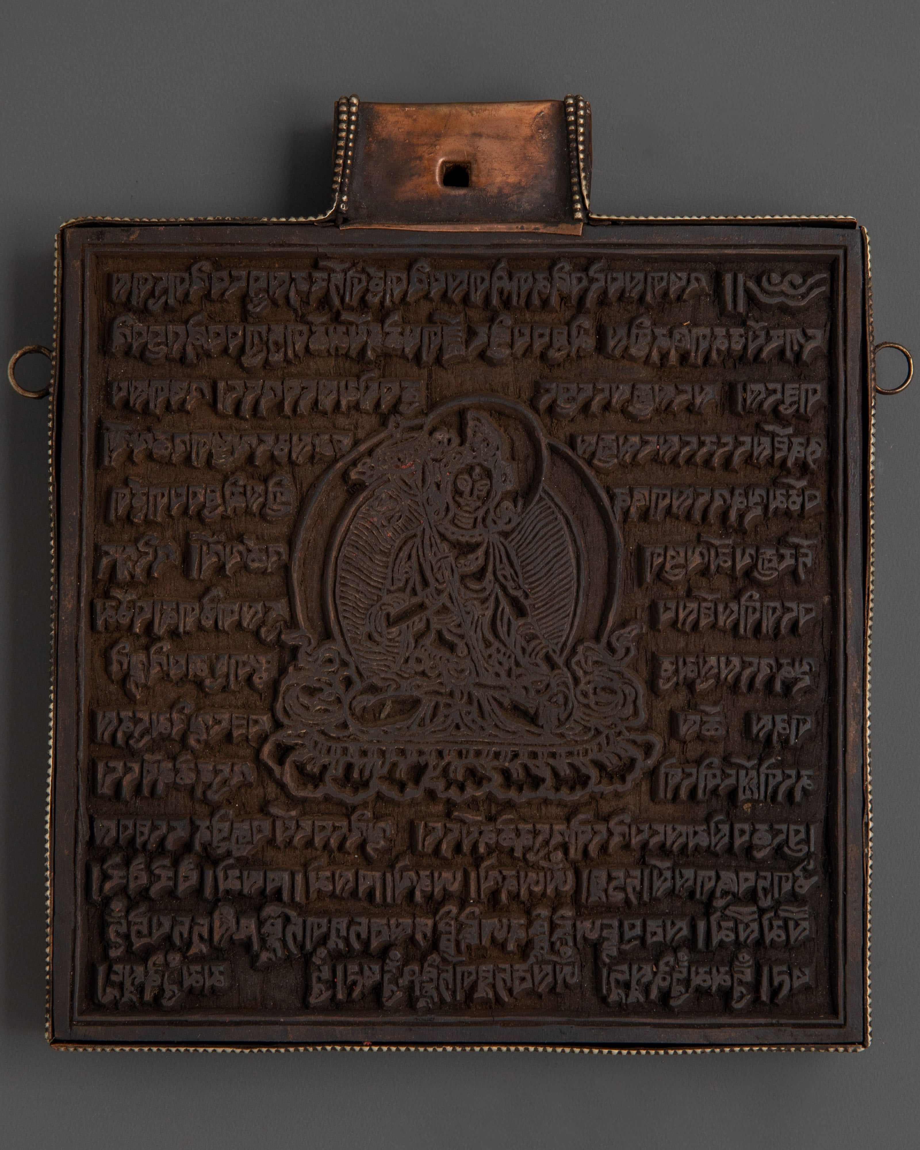 Tibetan Prayer Stamp | Spiritual Meditation Tool