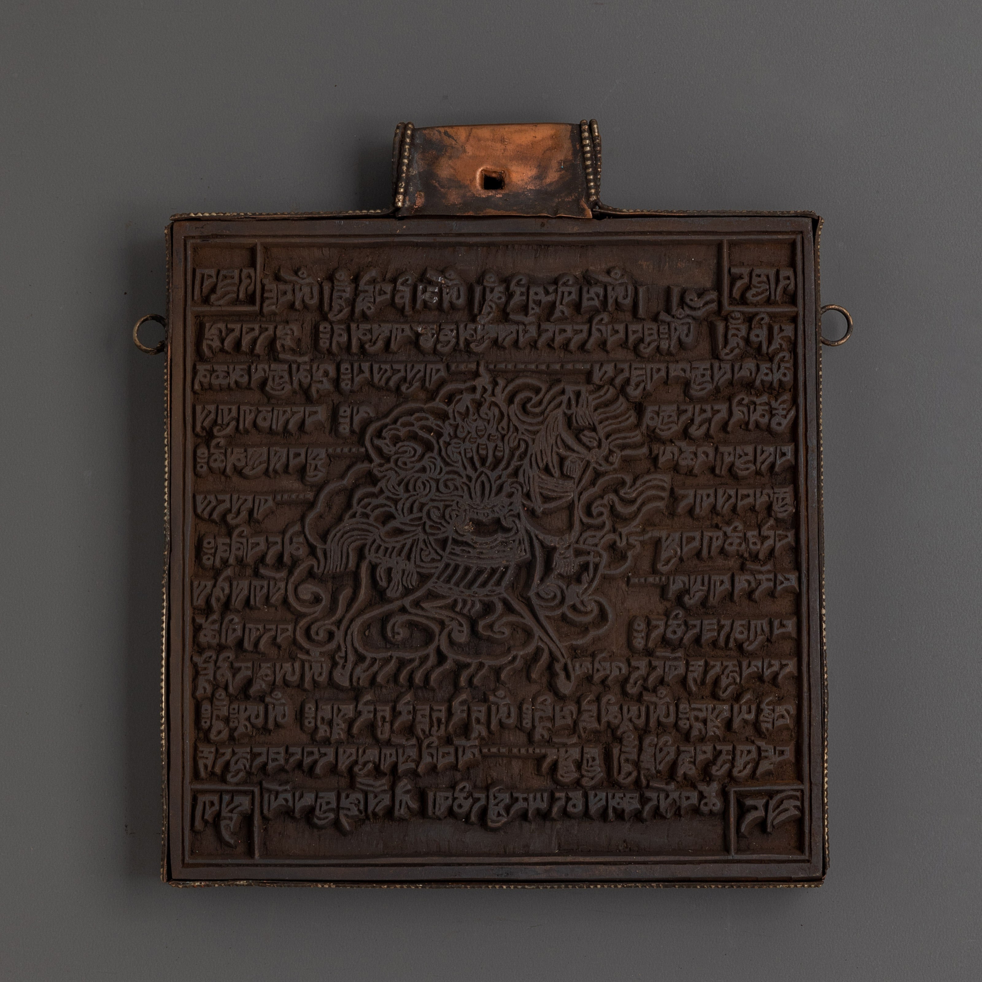 Tibetan woodblock stamp