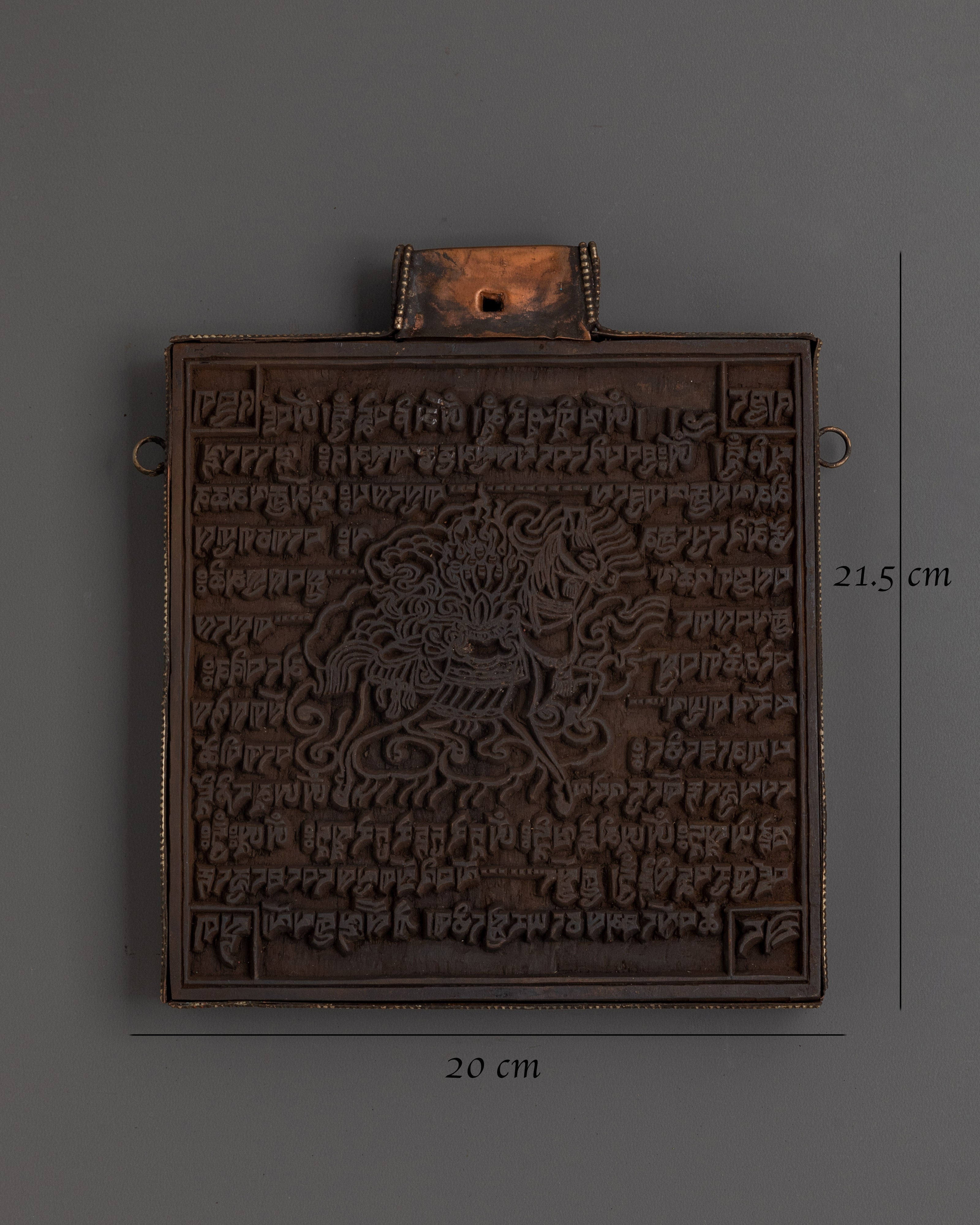8 Auspicious Symbol Stamp | Unique Wooden Craft