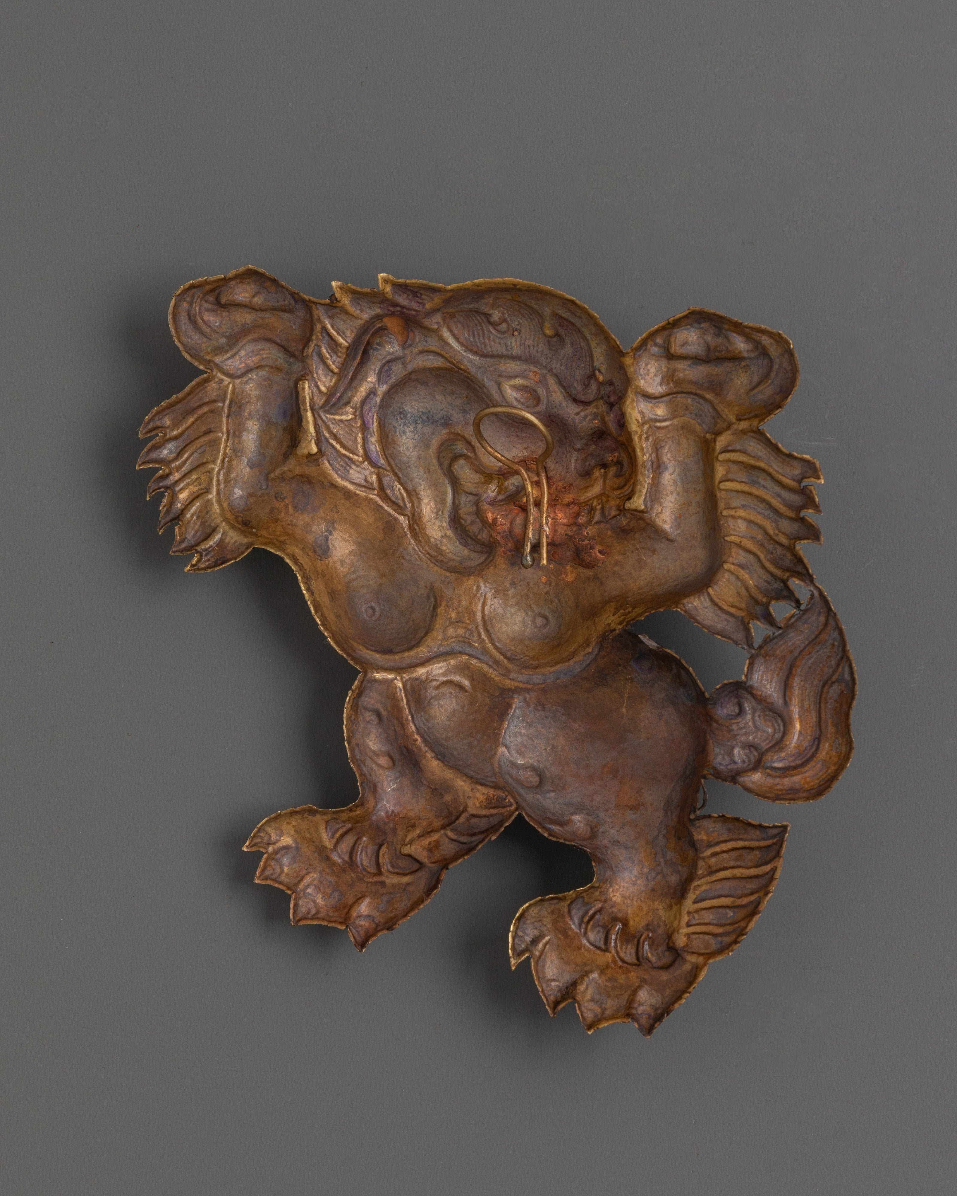 Handcrafted Wall Hanging Lion Artwork | Lion Sacred Spiritual Decor