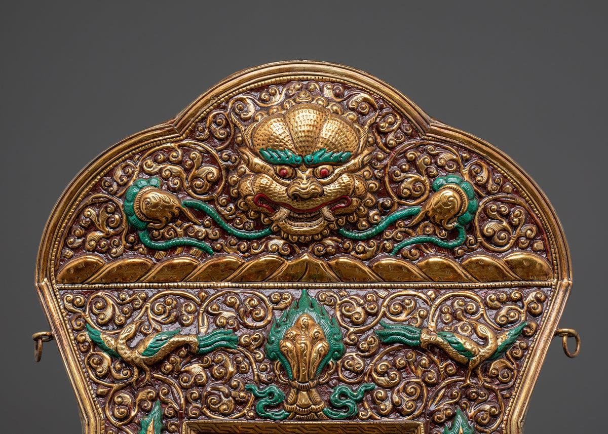 Spiritual Vajrapani Carved Wall Hanging | Spiritual Home Decor
