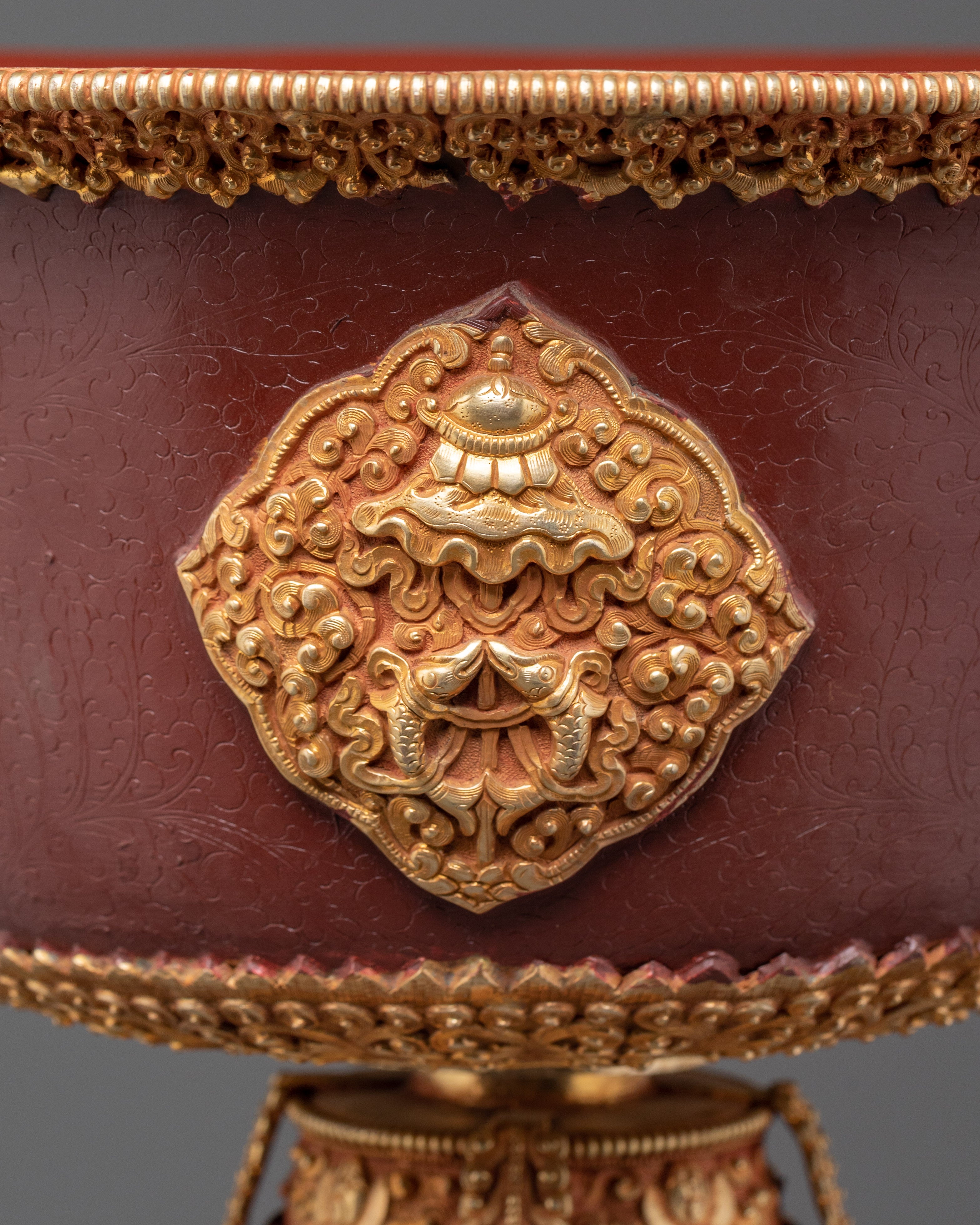 Handcrafted Tibetan Butter Lamp | Traditional Ritual Lamp