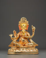 handmade-gold-plated-ganesh-sculpture
