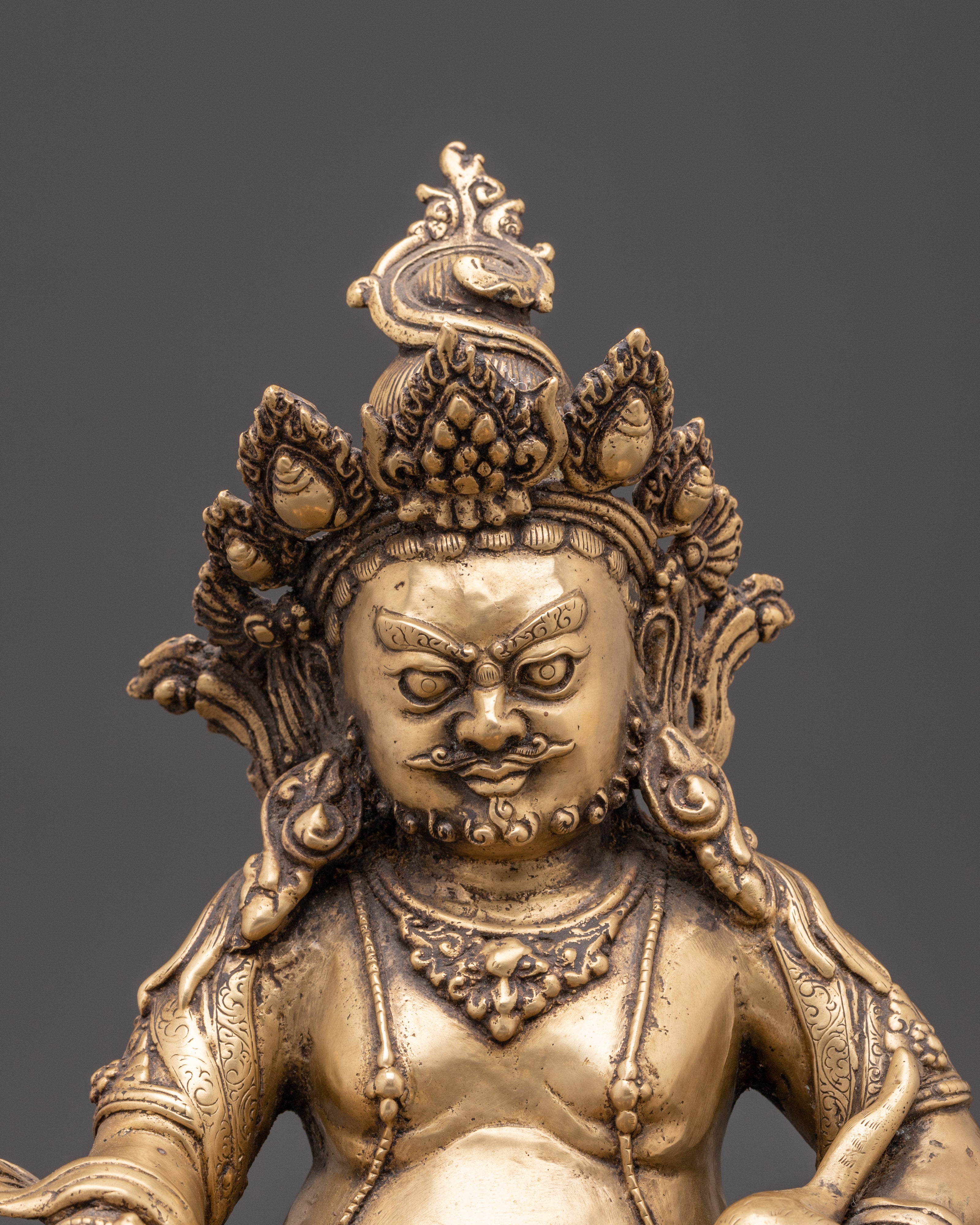Wealth Deity Dzambhala Statue | Figurine for Prosperity