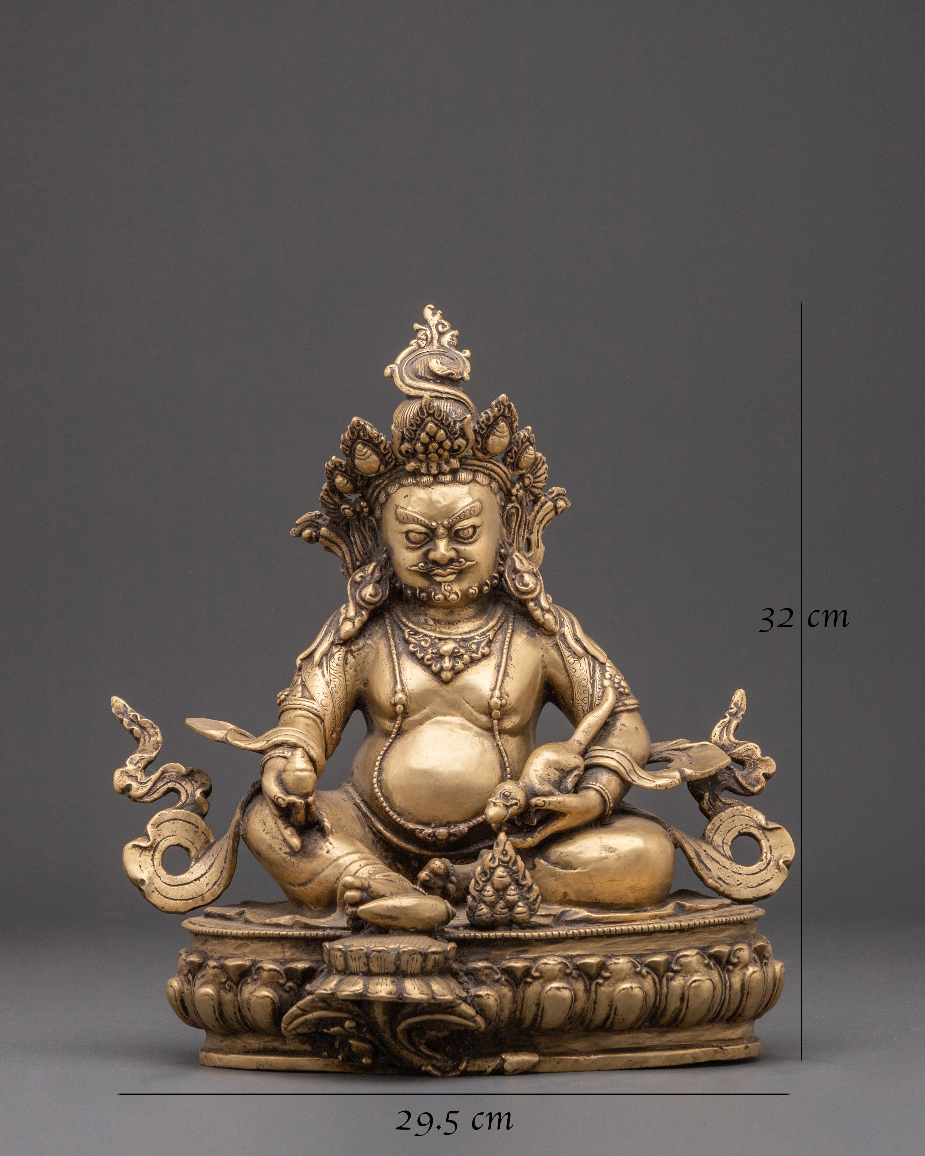 Wealth Deity Dzambhala Statue | Figurine for Prosperity