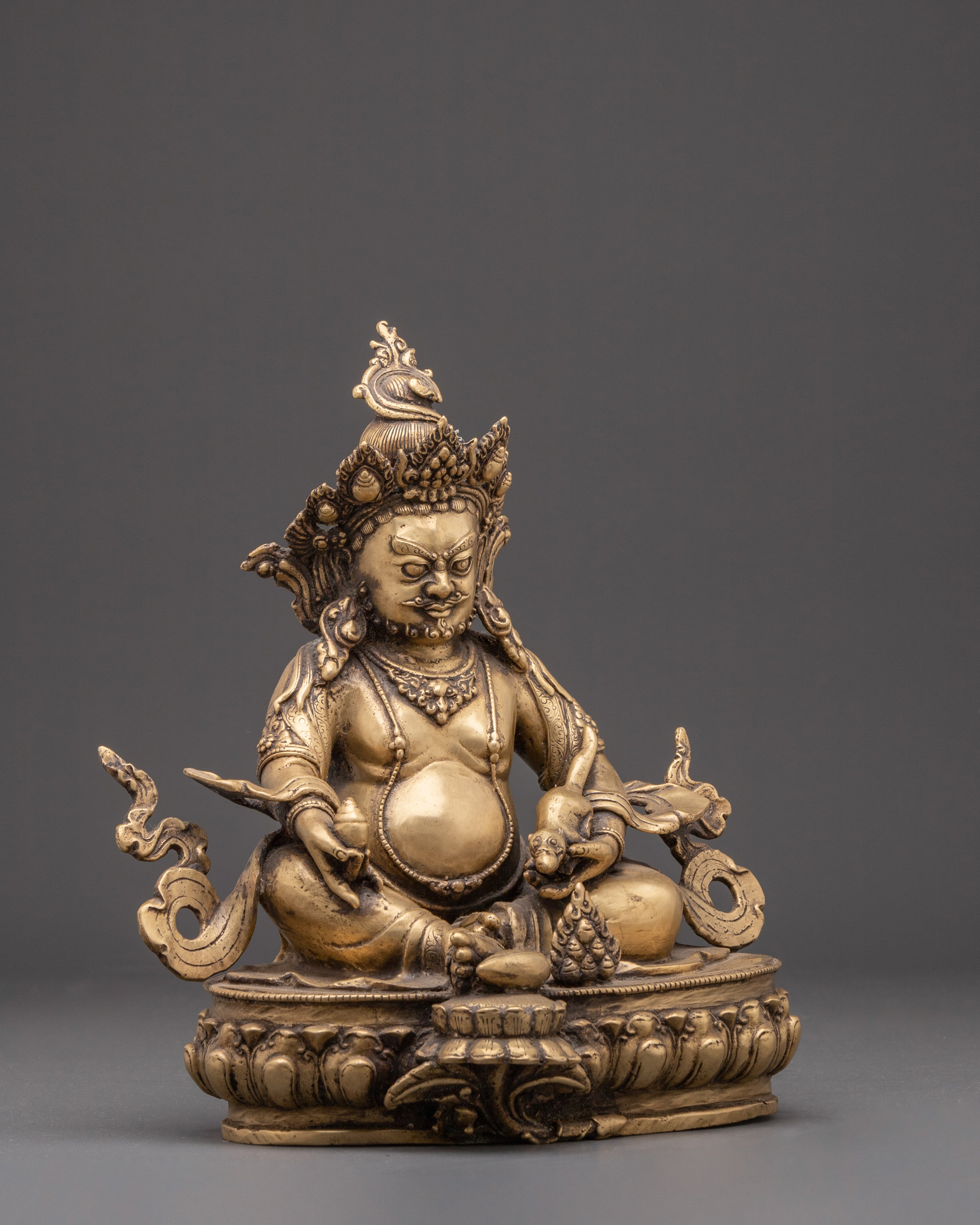Wealth Deity Dzambhala Statue | Figurine for Prosperity