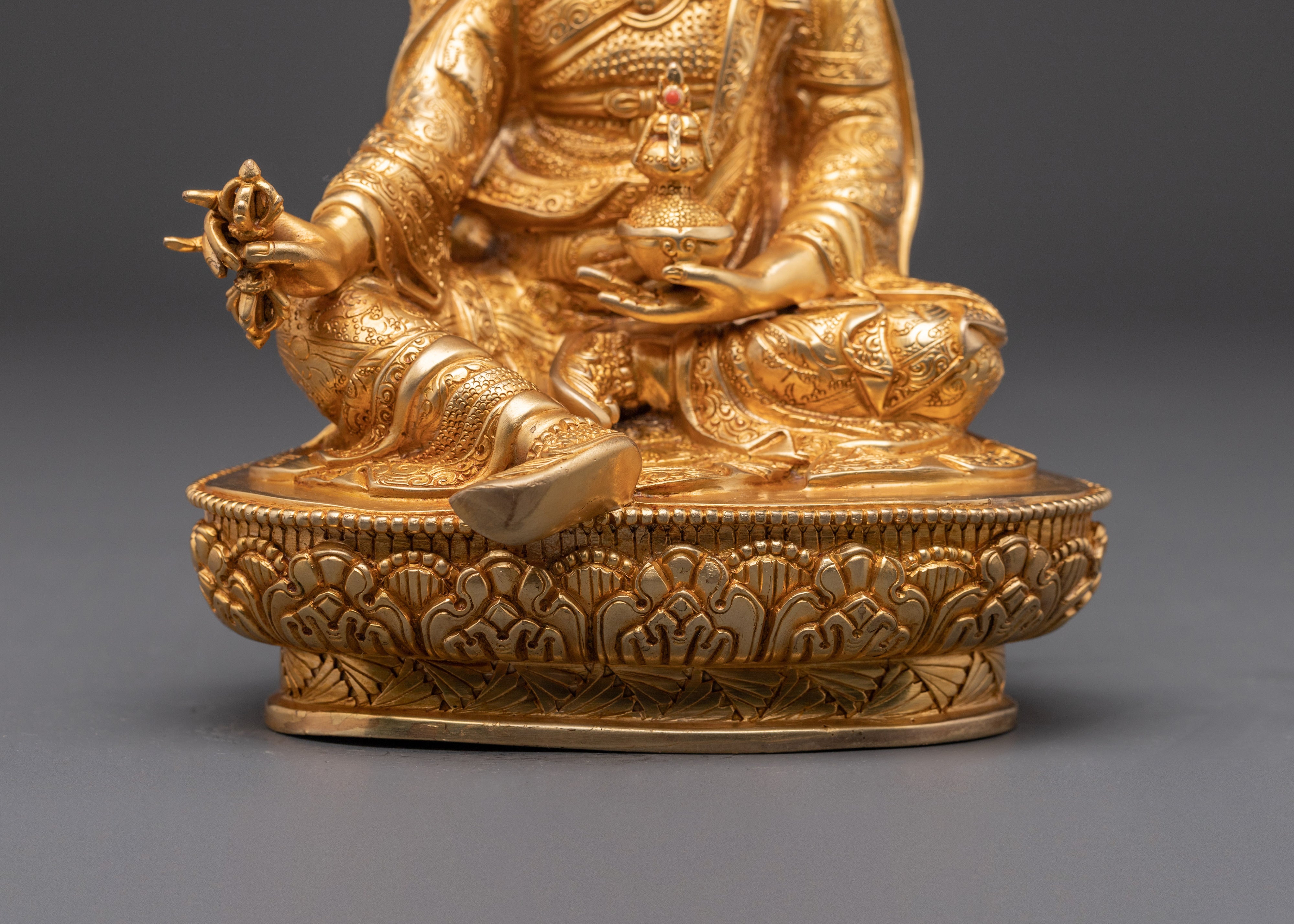 Padmasambhava Sculpture | Tibetan Guru Rinpoche Statue