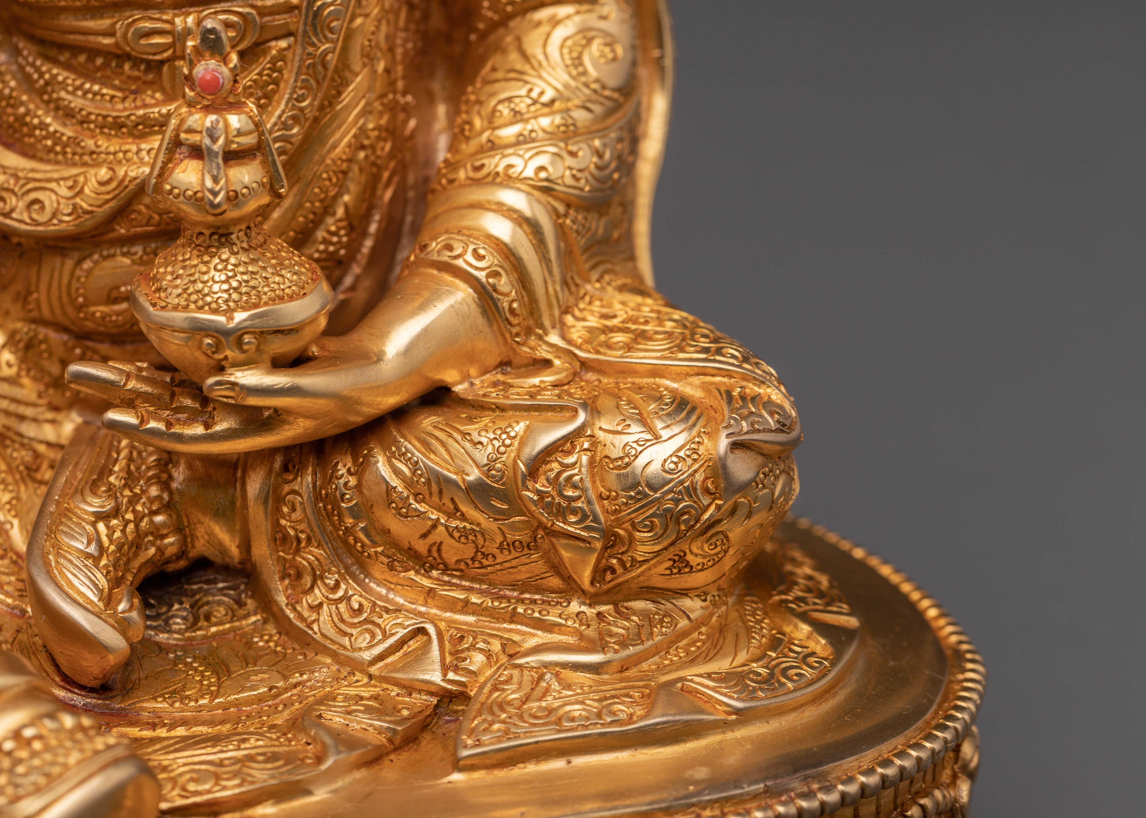 Padmasambhava Sculpture | Tibetan Guru Rinpoche Statue