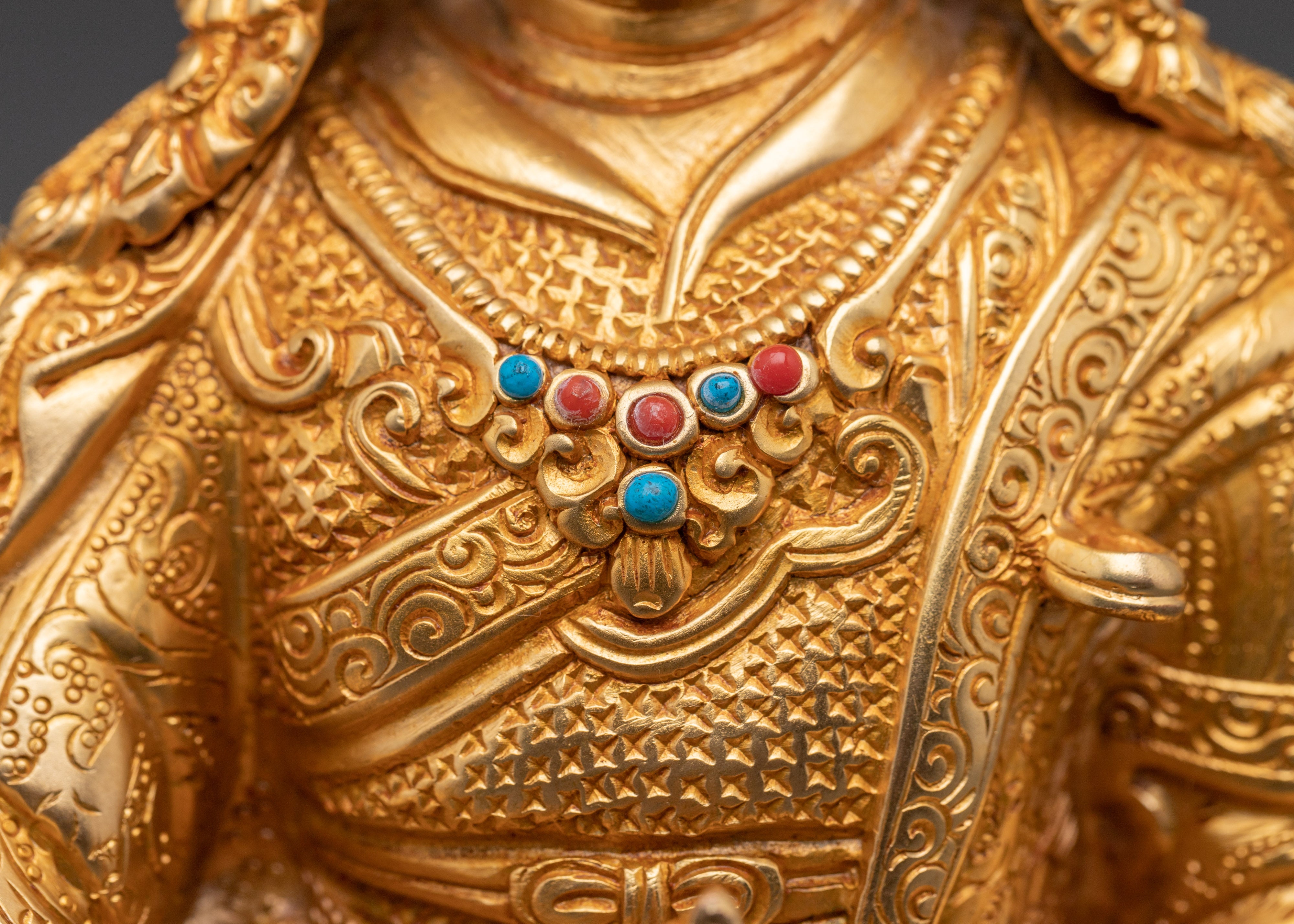 Padmasambhava Sculpture | Tibetan Guru Rinpoche Statue