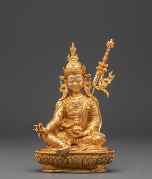 Padmasambhava Sculpture | Tibetan Guru Rinpoche Statue
