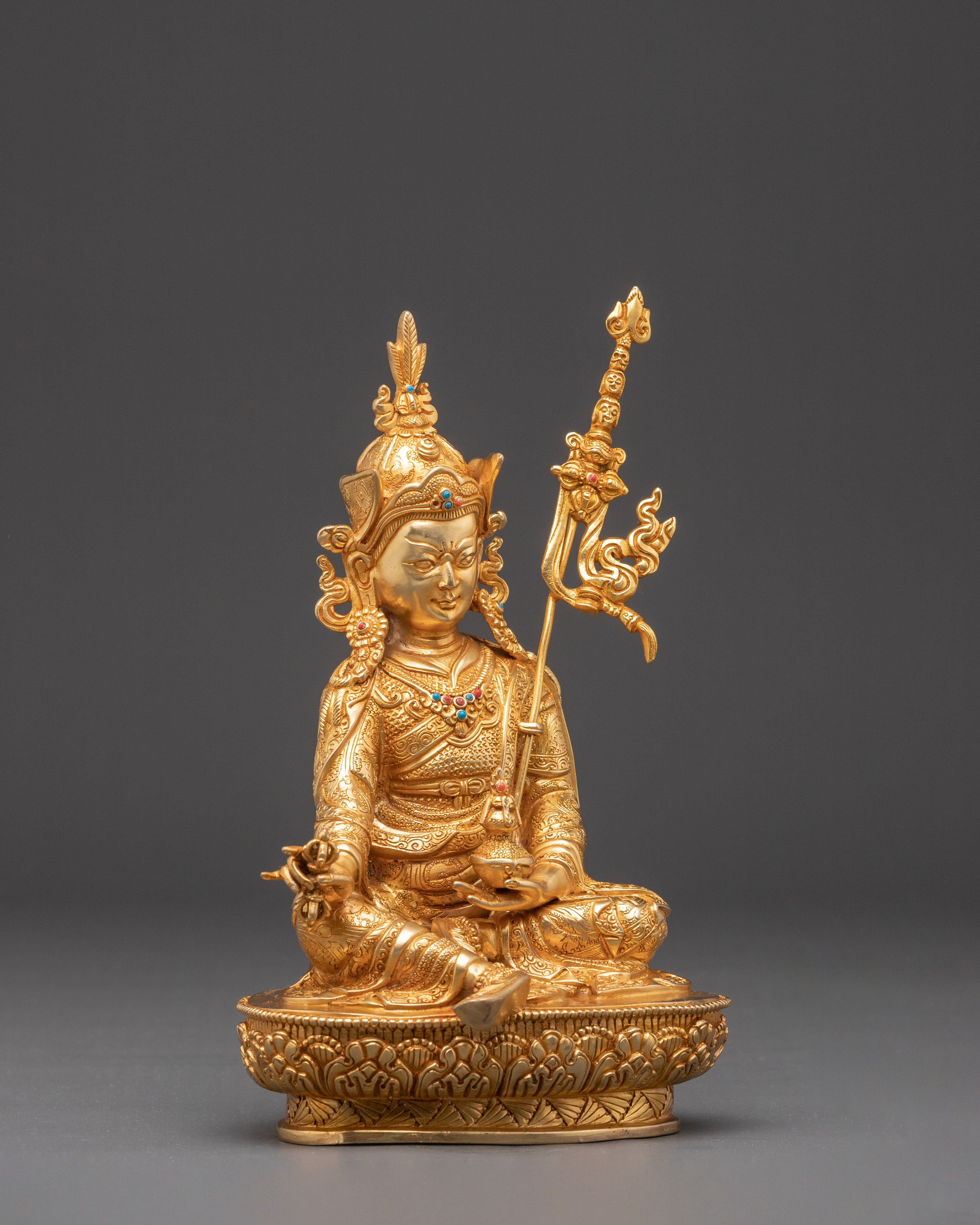 Padmasambhava Sculpture | Tibetan Guru Rinpoche Statue