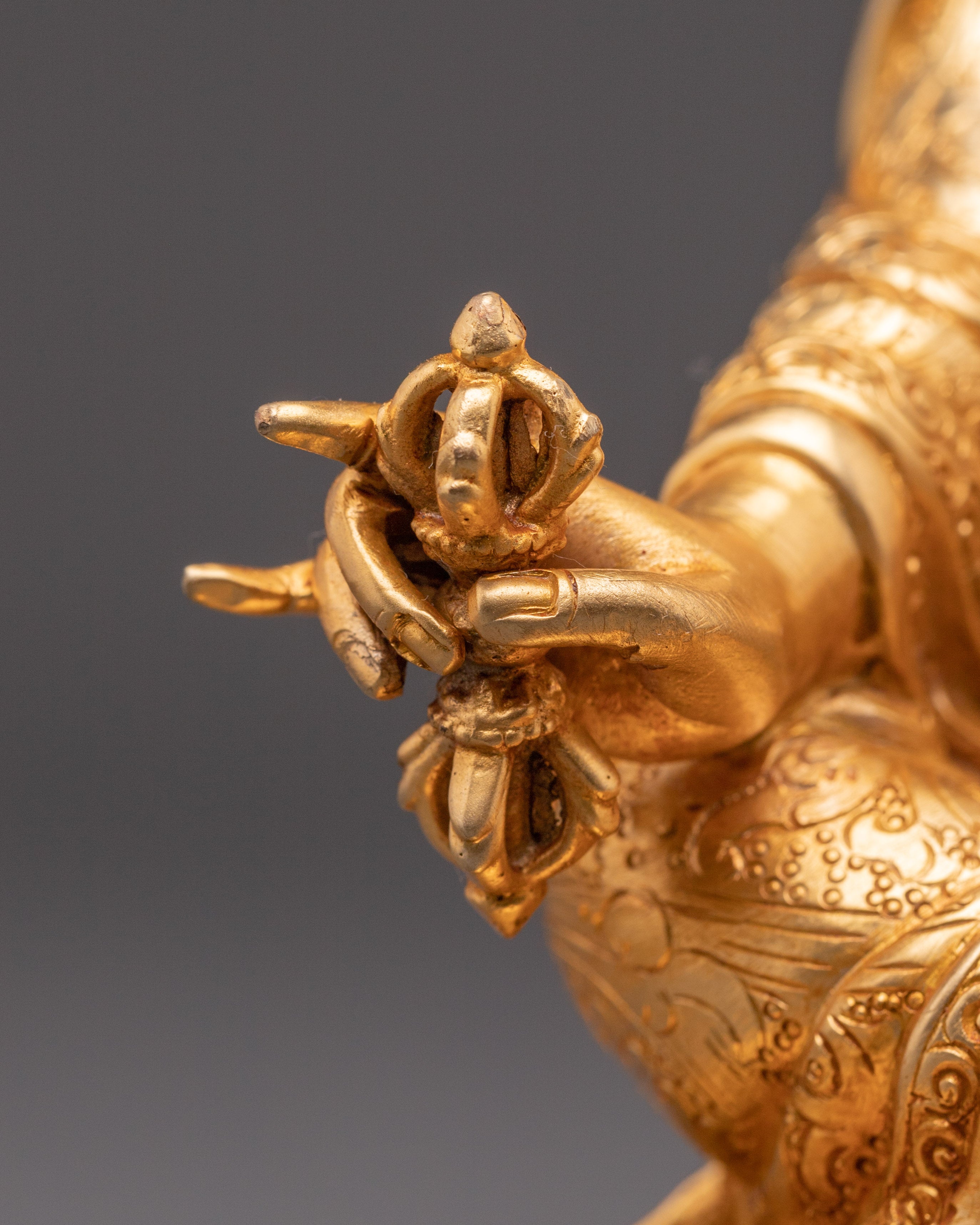 Padmasambhava Sculpture | Tibetan Guru Rinpoche Statue