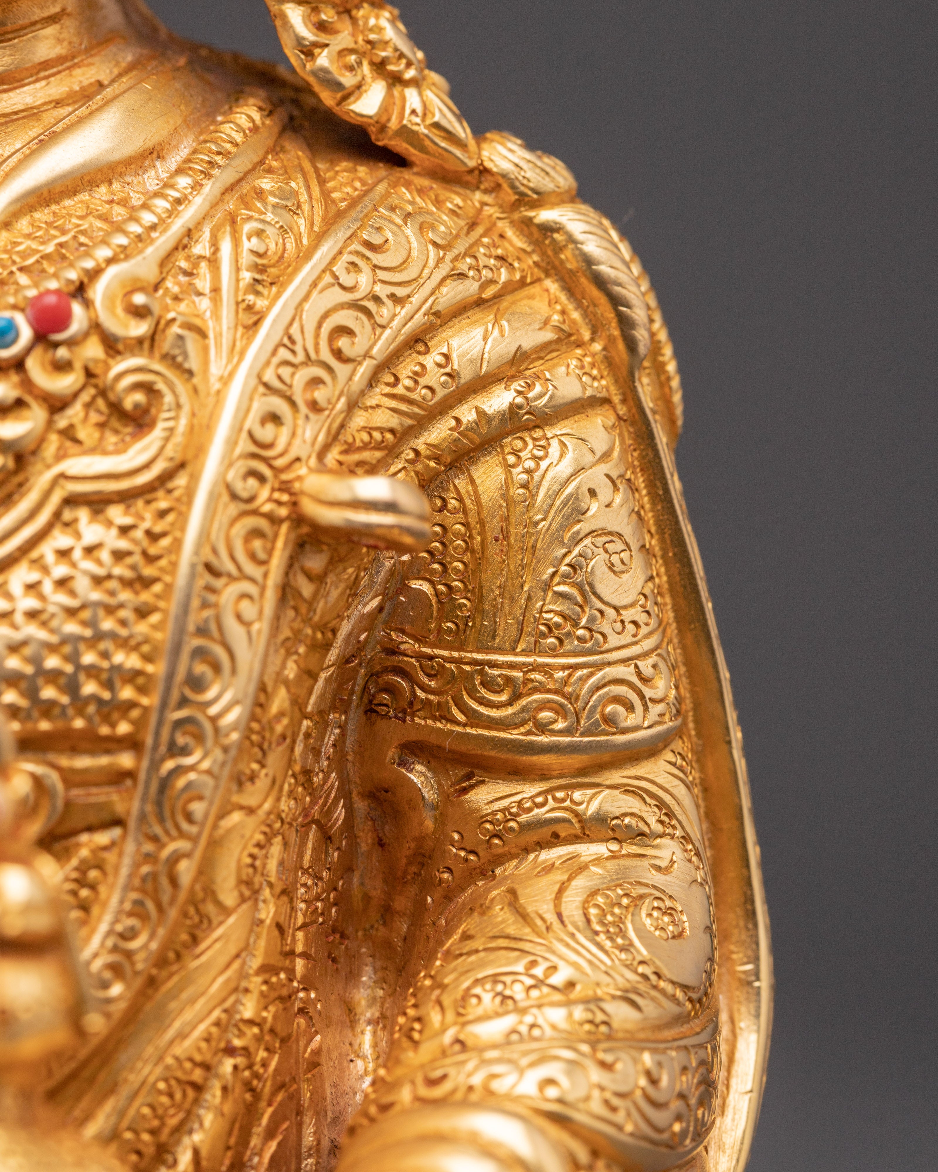 Padmasambhava Sculpture | Tibetan Guru Rinpoche Statue