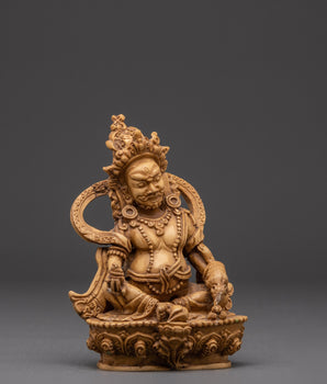 Dzambhala God of Prosperity Sculpture | Symbol of Wealth and Compassion