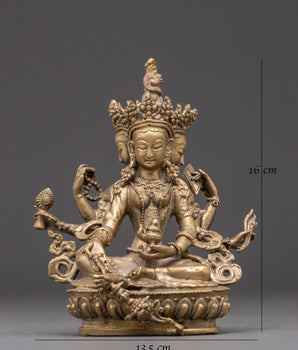 Vasudhara Goddess of Wealth Statue | Representation of Prosperity and Grace