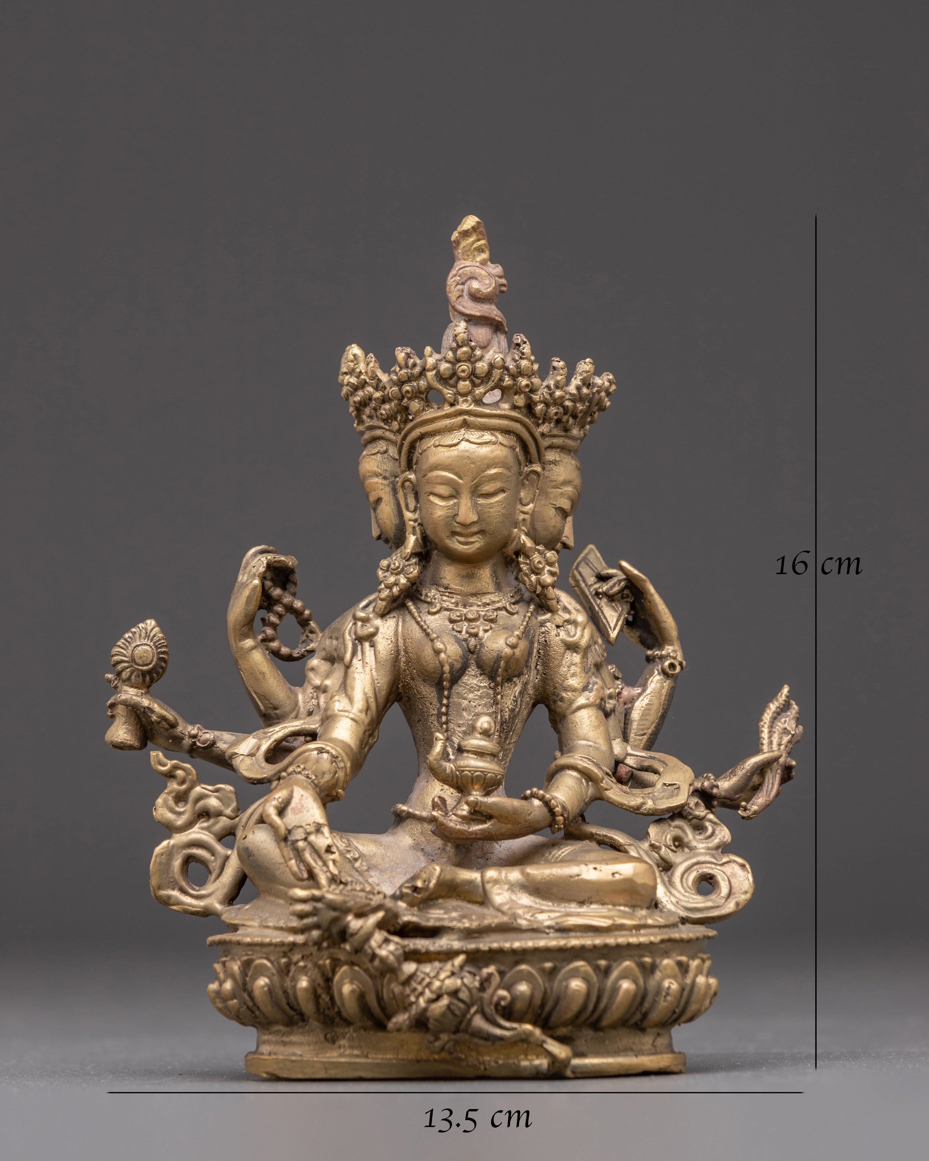 Vasudhara Goddess of Wealth Statue | Representation of Prosperity and Grace