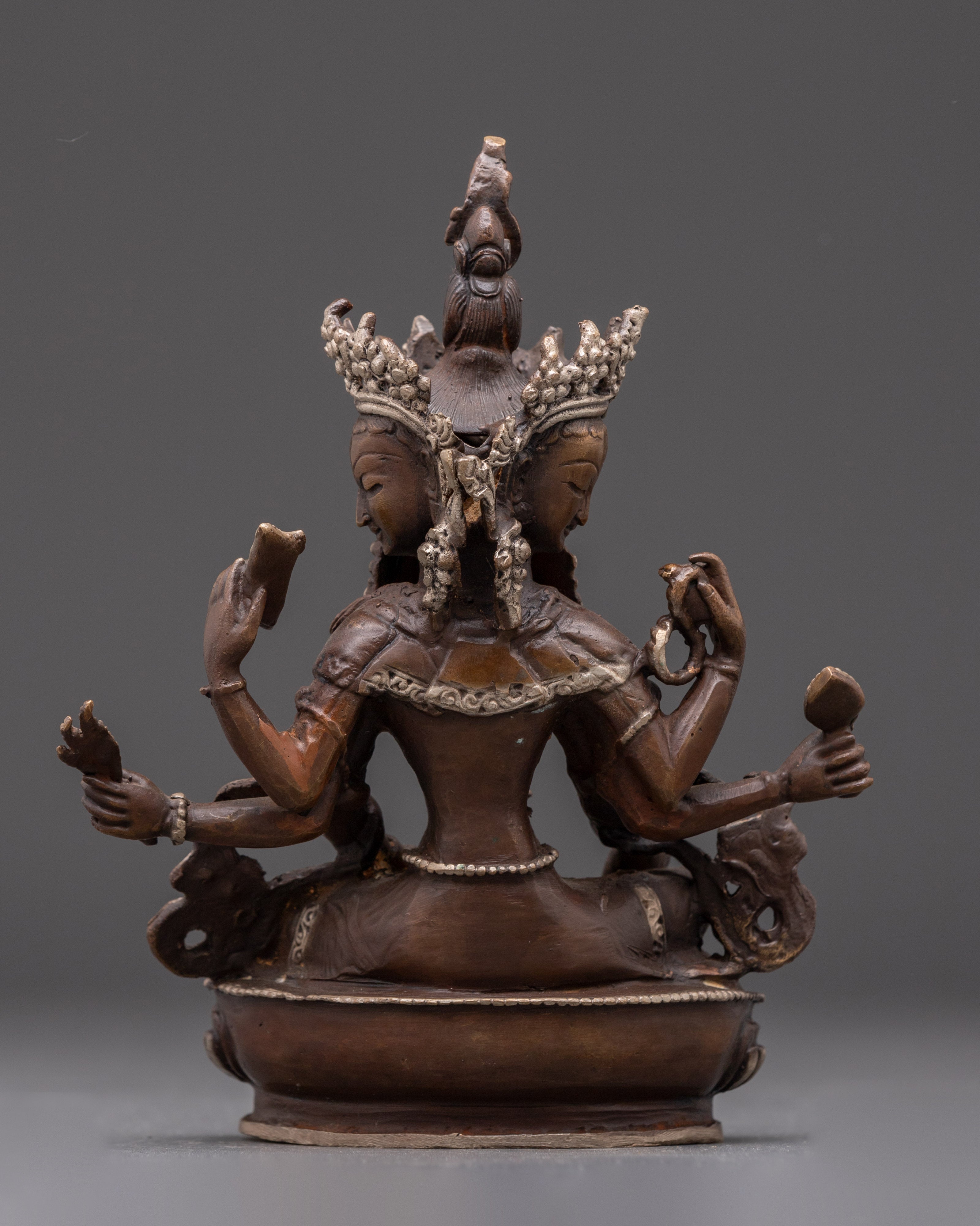 Tibetan goddess Vasudhara statue |  Symbol of Wisdom