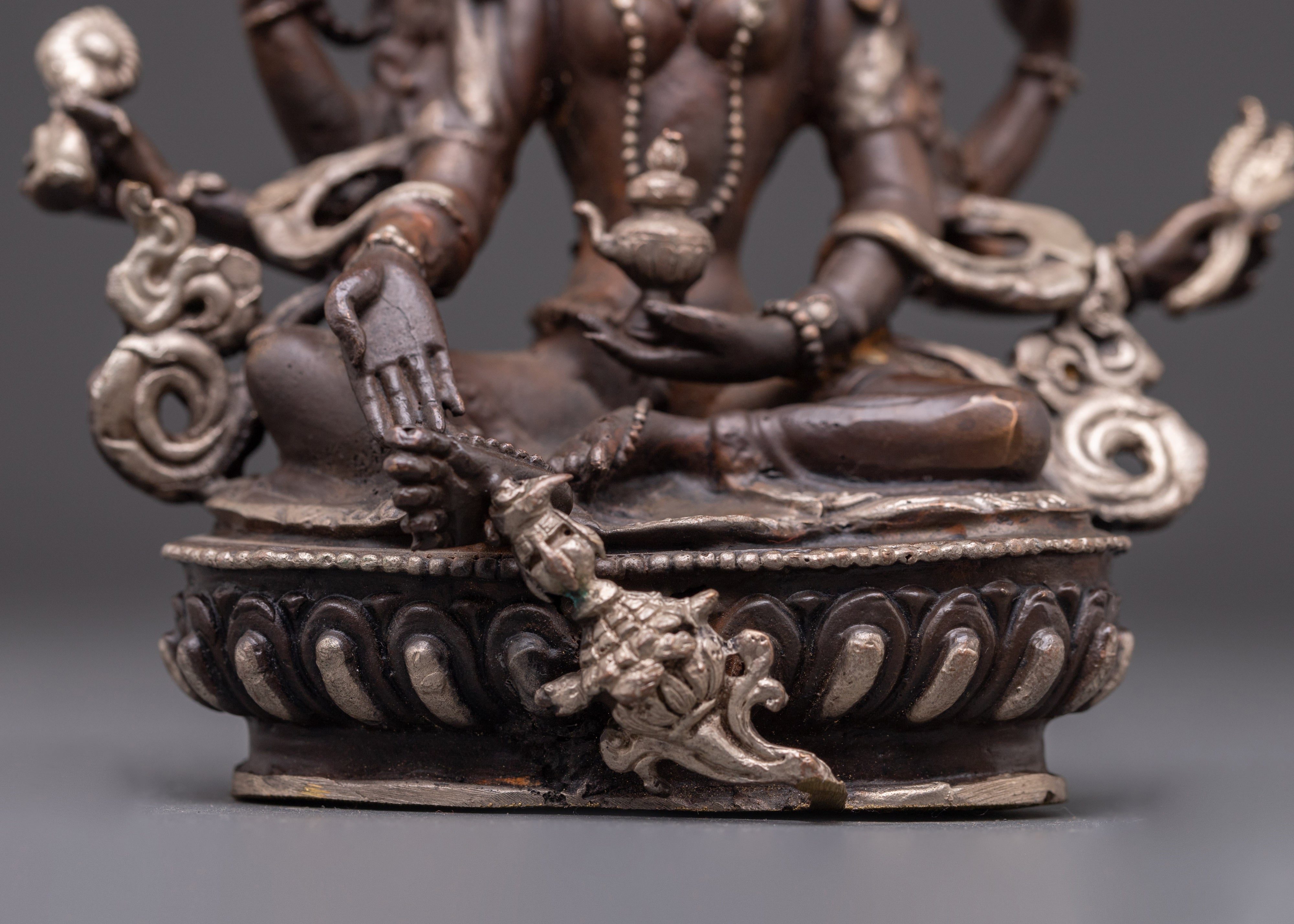 Tibetan goddess Vasudhara statue |  Symbol of Wisdom