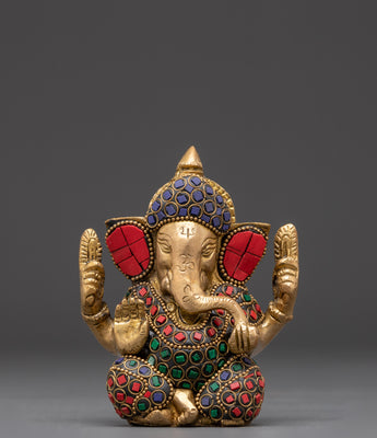 Hindu God Ganesha Statue