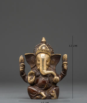 Lord Ganesha Hindu Deity Idol | Spiritual Home Decor