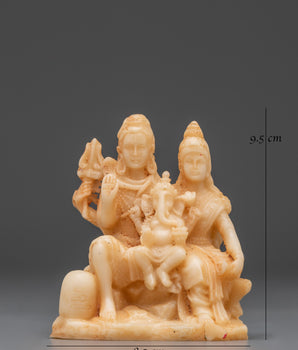 Shiva Family Statue | Handcrafted Spiritual Sculpture