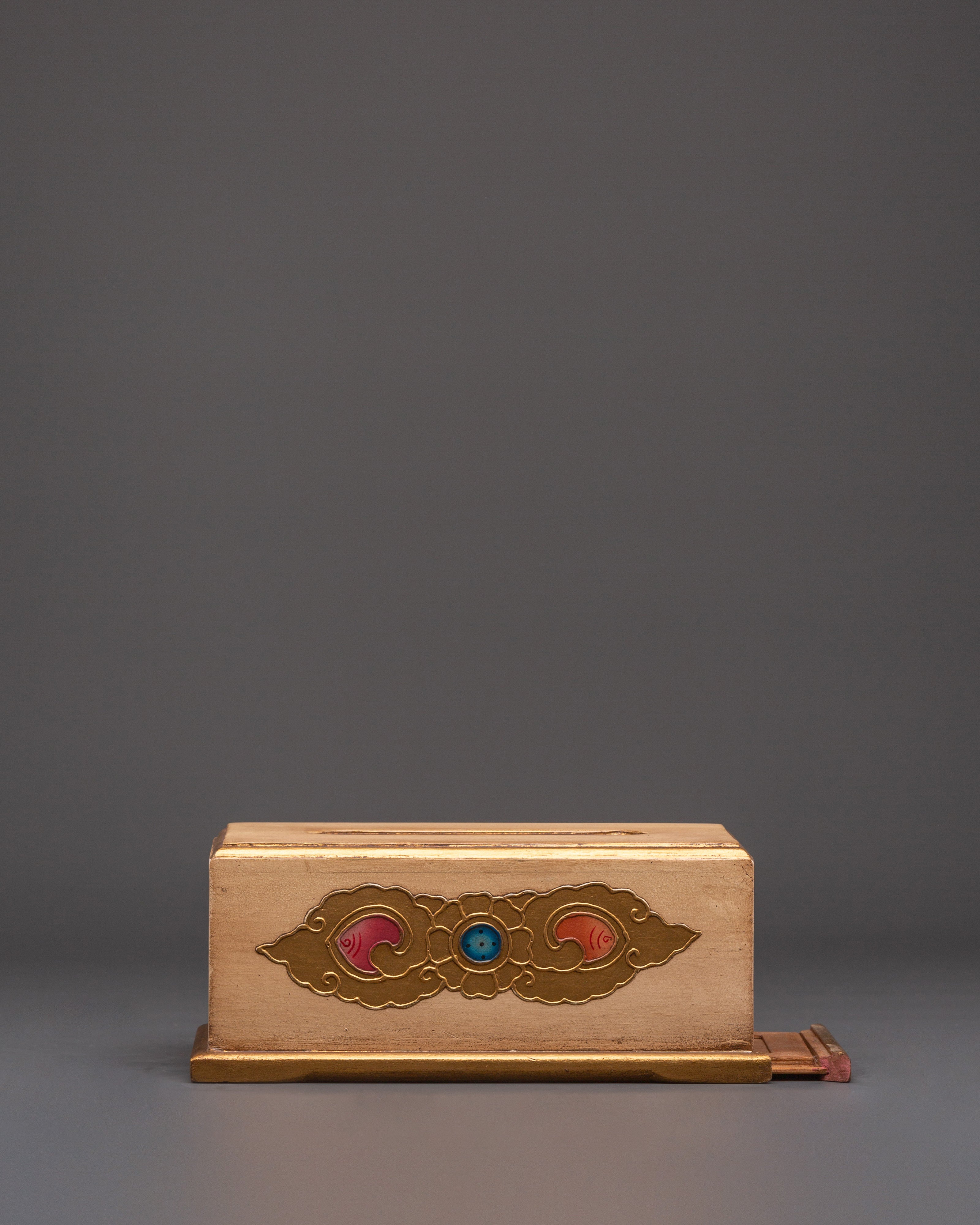 Wooden Napkin Holder | Hand Painted with Acrylic Color