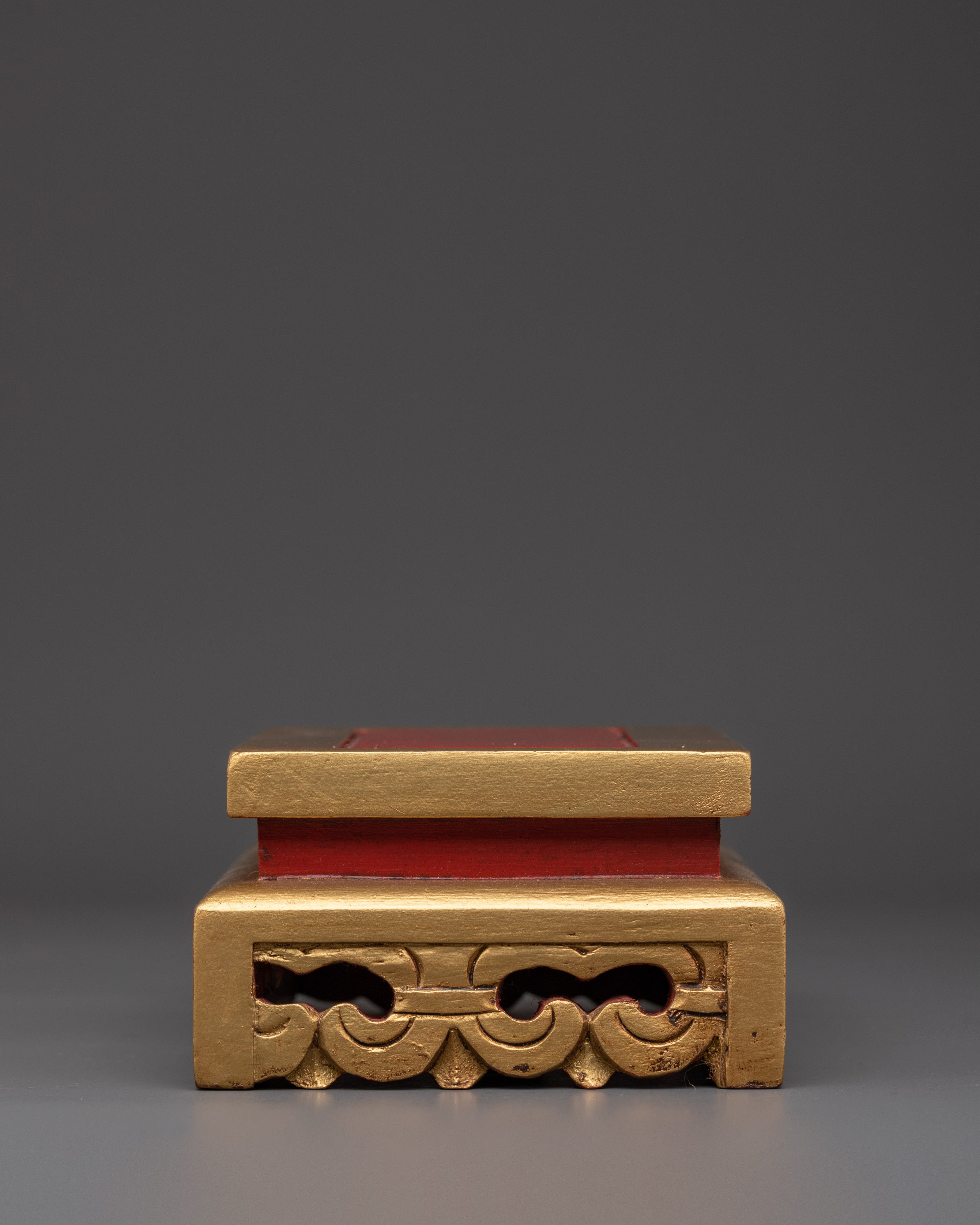 Handcrafted Wood Base with Acrylic Finish | Sculpture Display Base