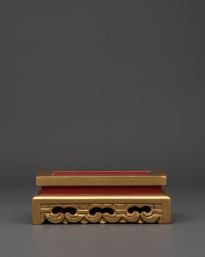Handcrafted Wood Base with Acrylic Finish | Sculpture Display Base