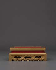 Handcrafted Wood Base with Acrylic Finish | Sculpture Display Base
