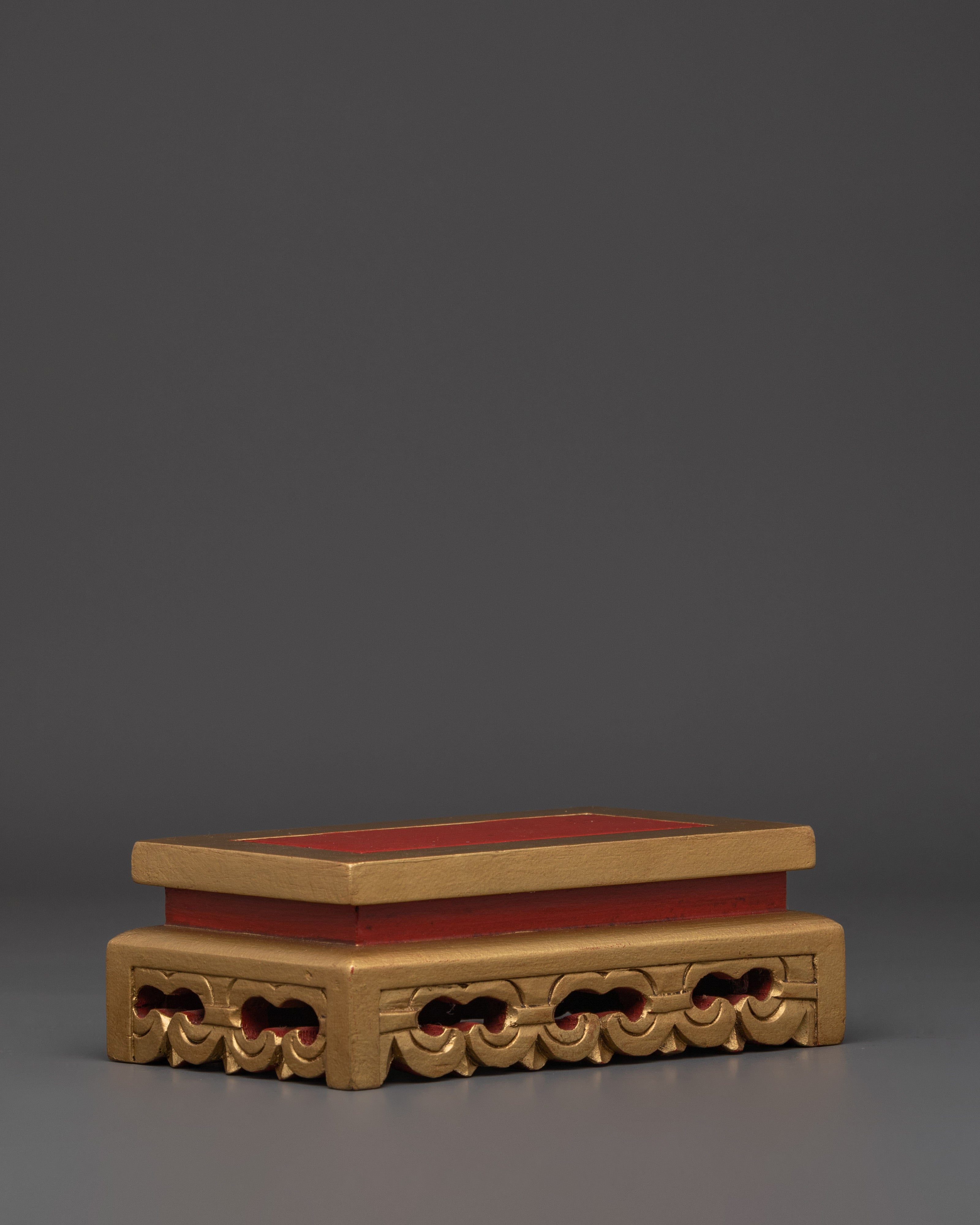 Handcrafted Wood Base with Acrylic Finish | Sculpture Display Base