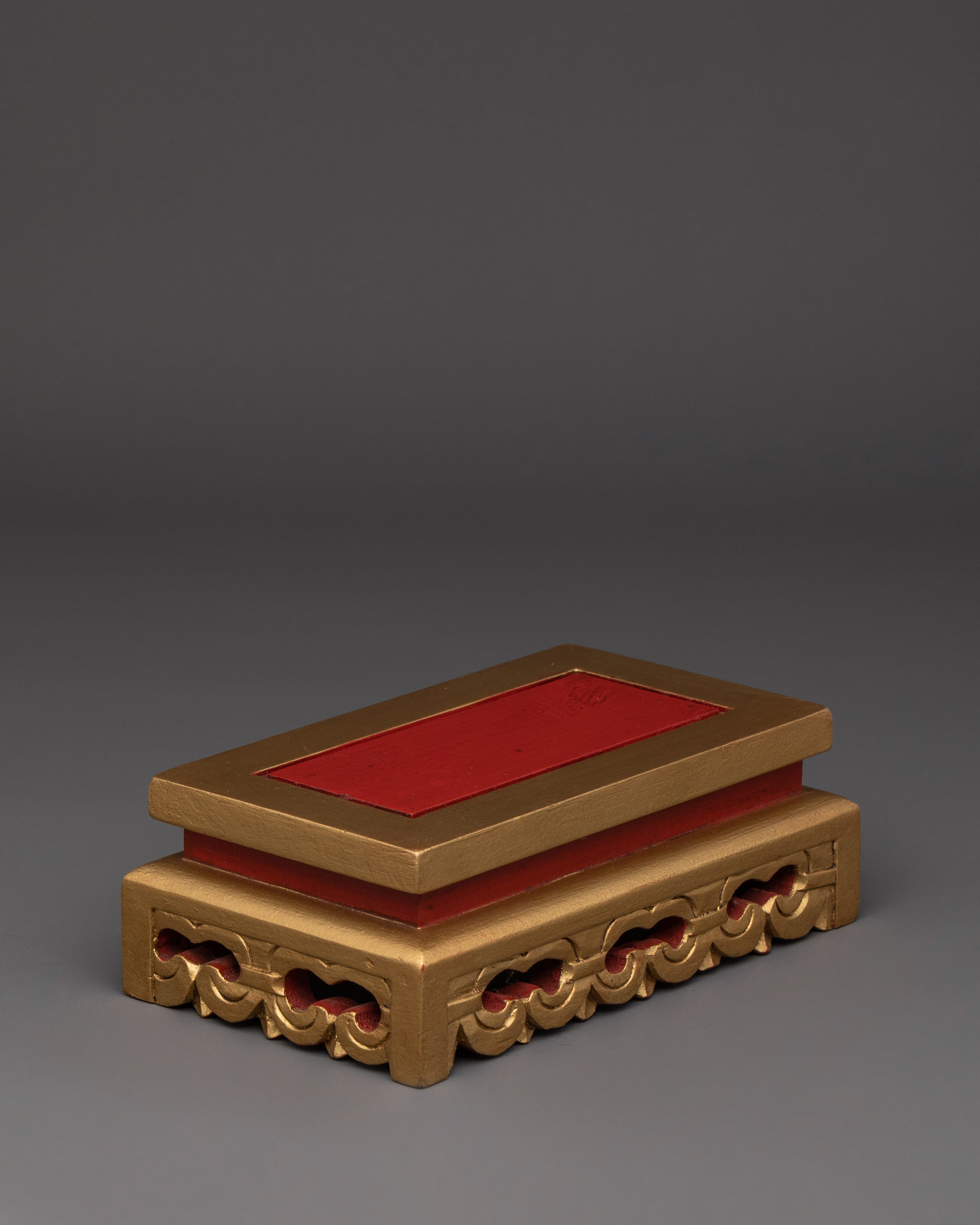 Handcrafted Wood Base with Acrylic Finish | Sculpture Display Base