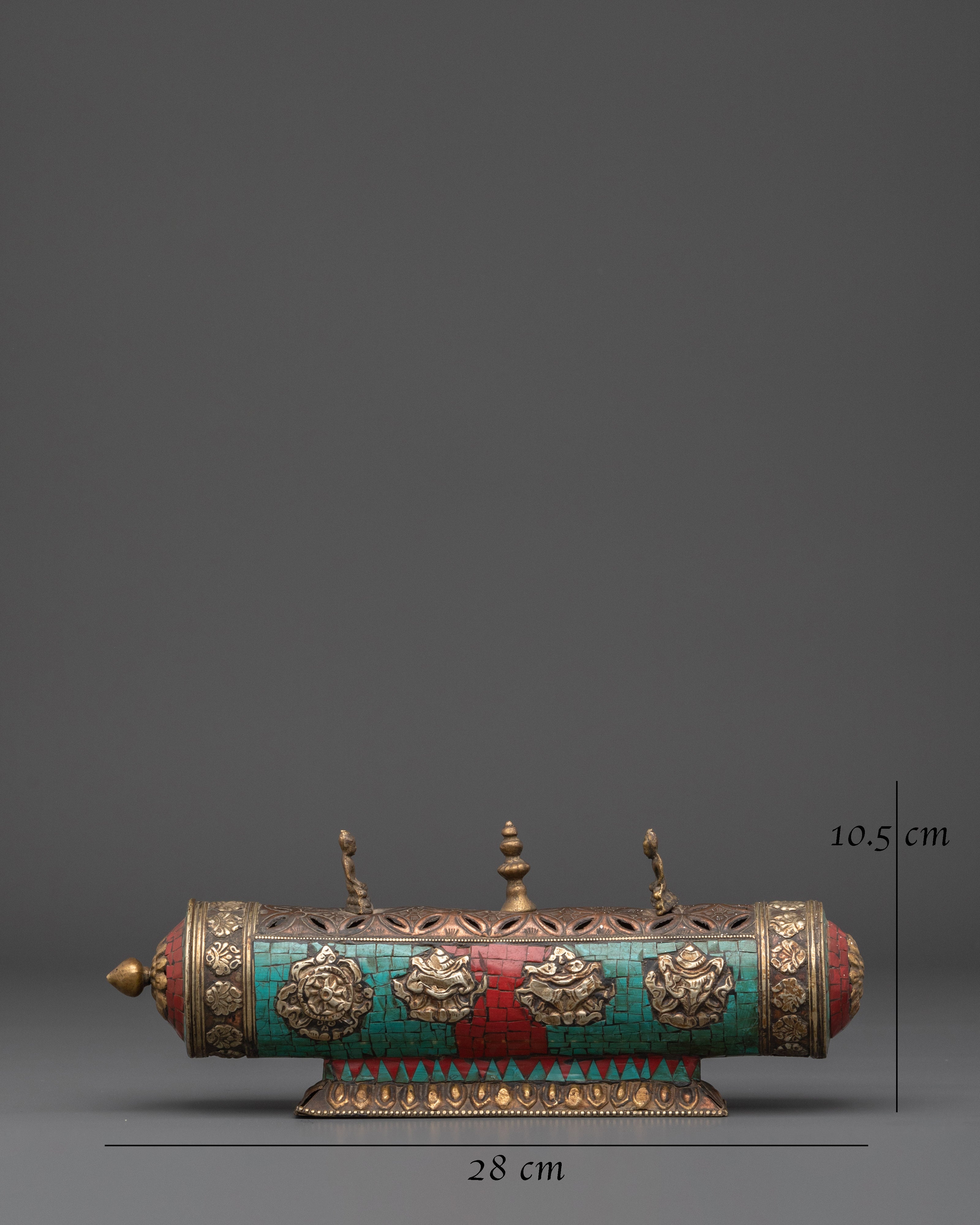 Handcrafted Himalayan Incense Burner | Tibetan Meditation Holder