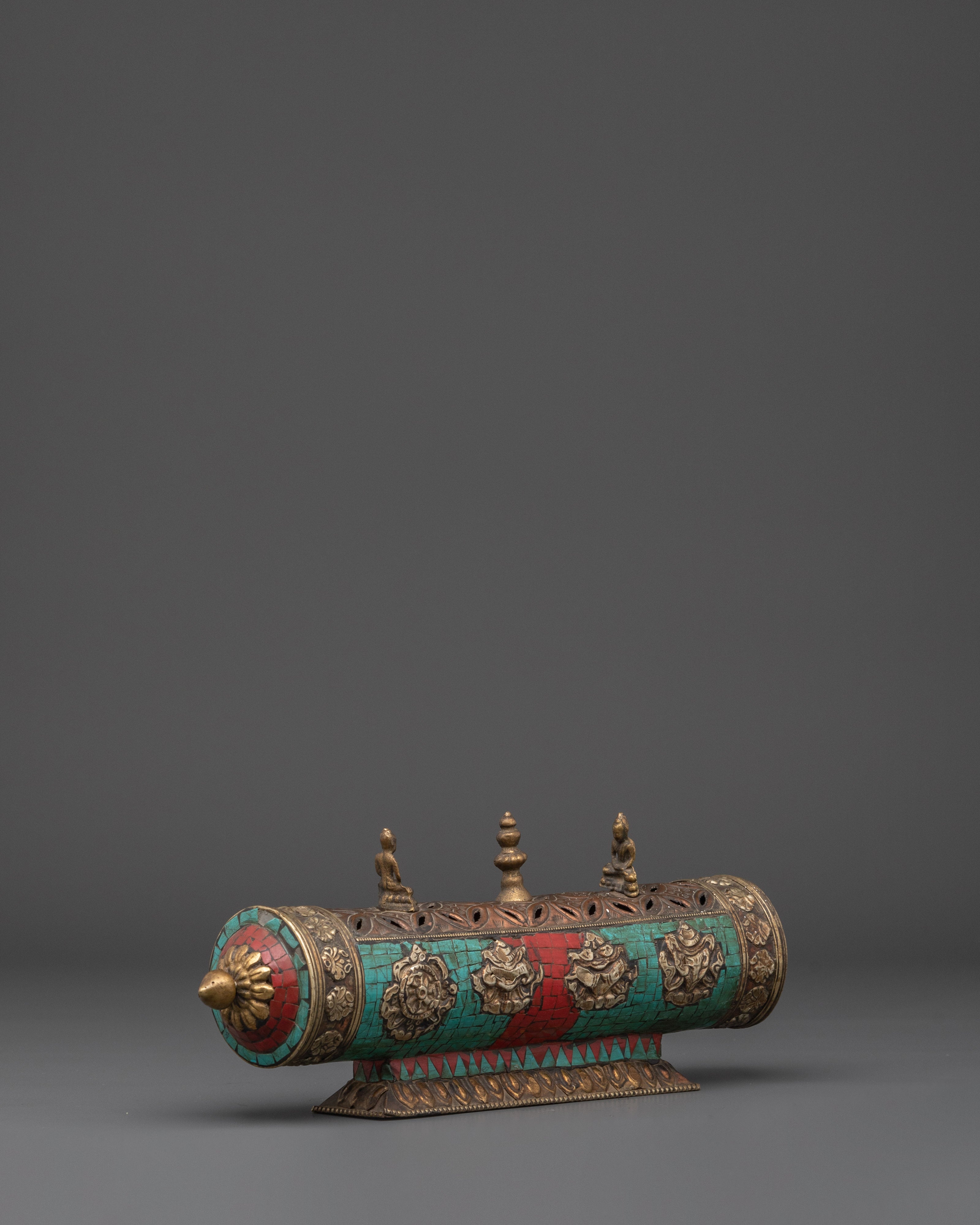 Handcrafted Himalayan Incense Burner | Tibetan Meditation Holder