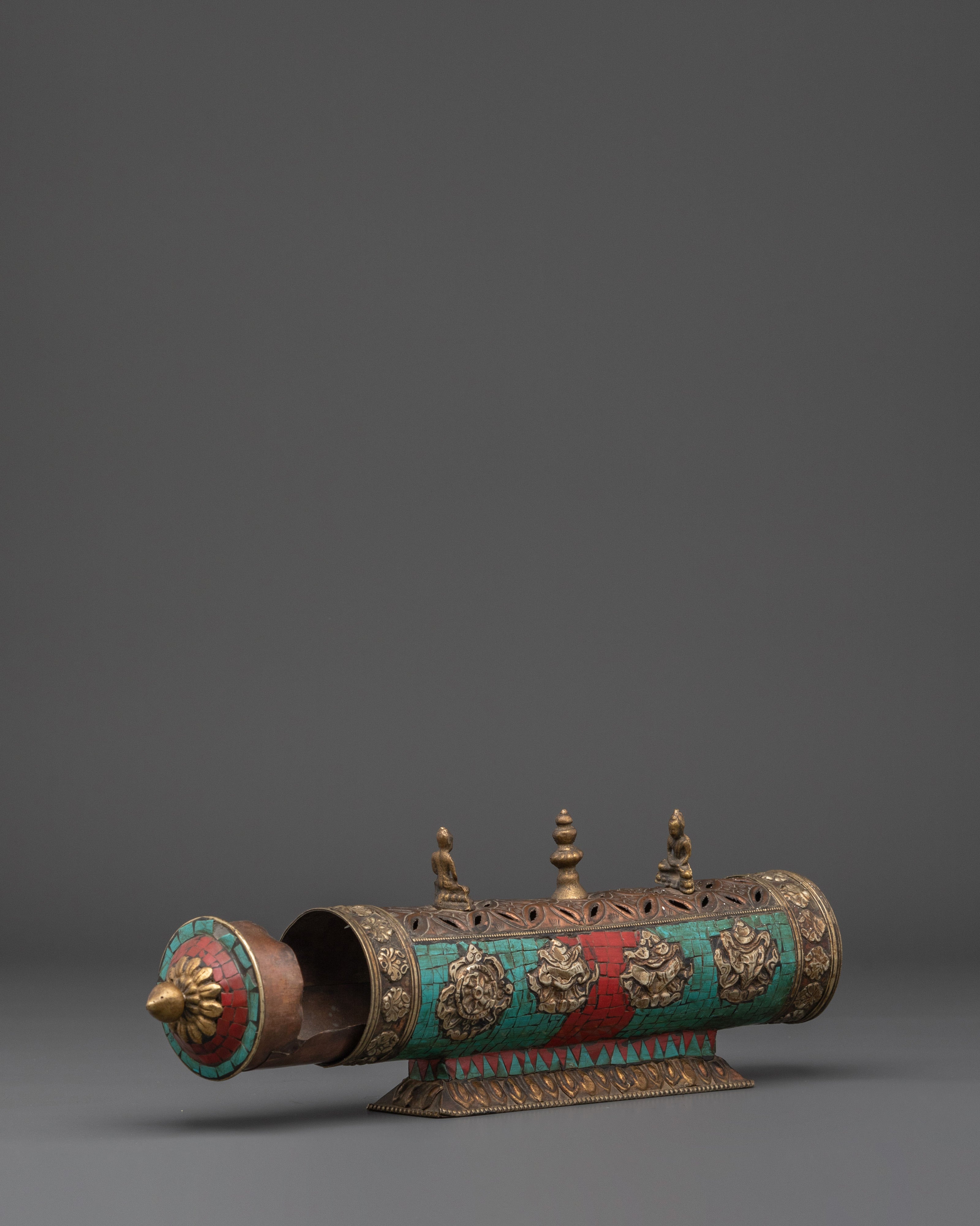 Handcrafted Himalayan Incense Burner | Tibetan Meditation Holder