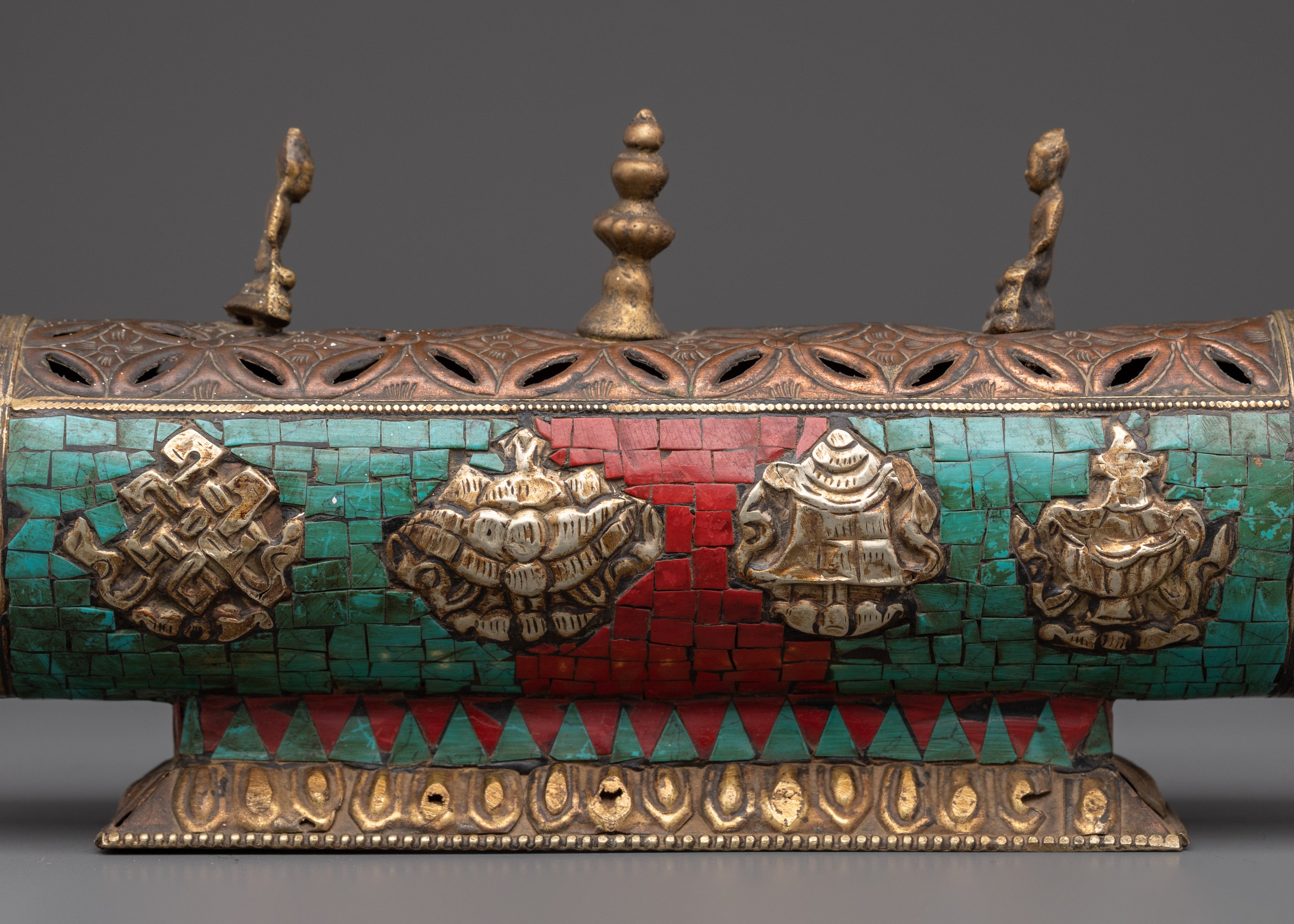 Handcrafted Himalayan Incense Burner | Tibetan Meditation Holder