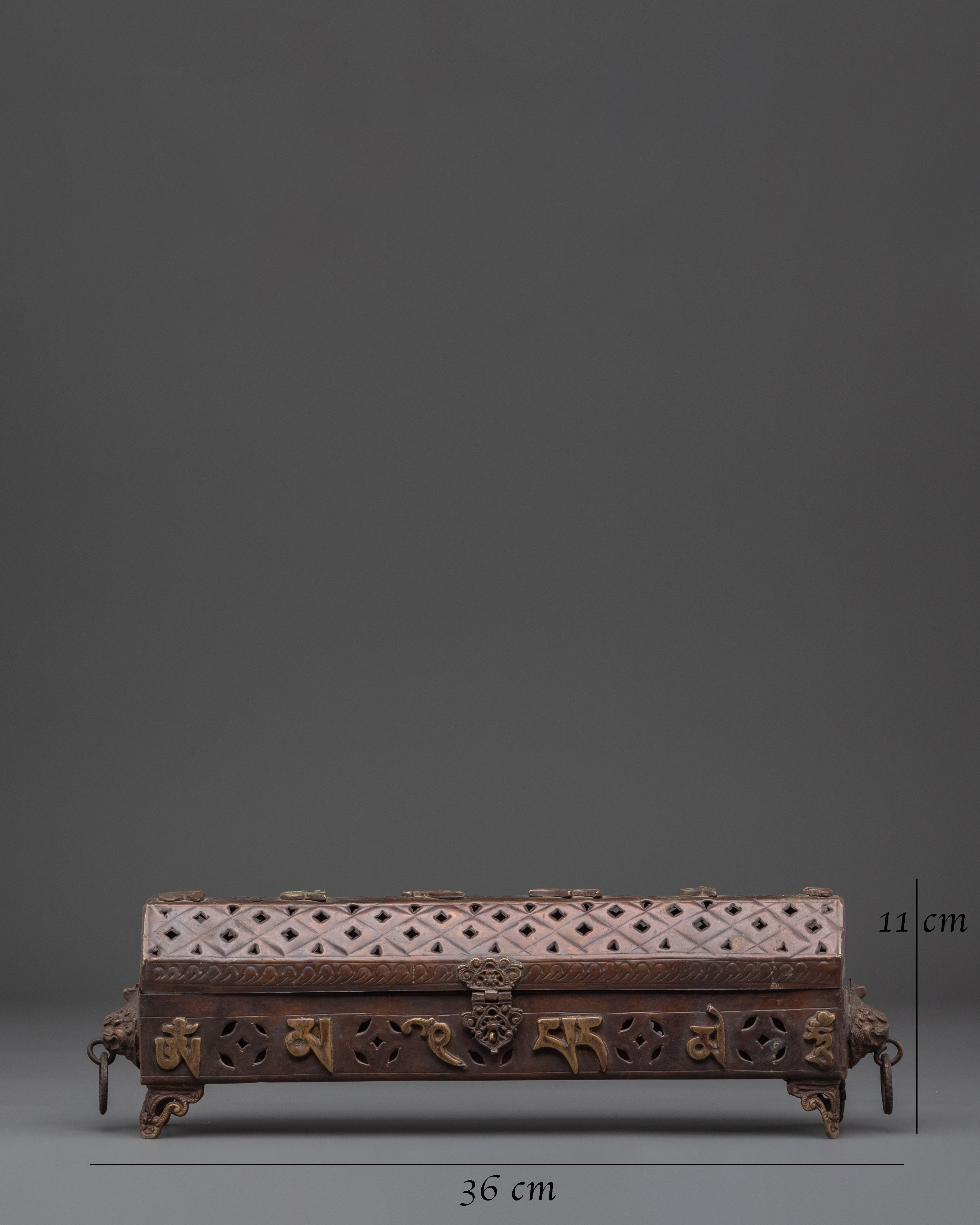 Tibetan Incense Burner for Ceremonial Practices | Symbol of Purification