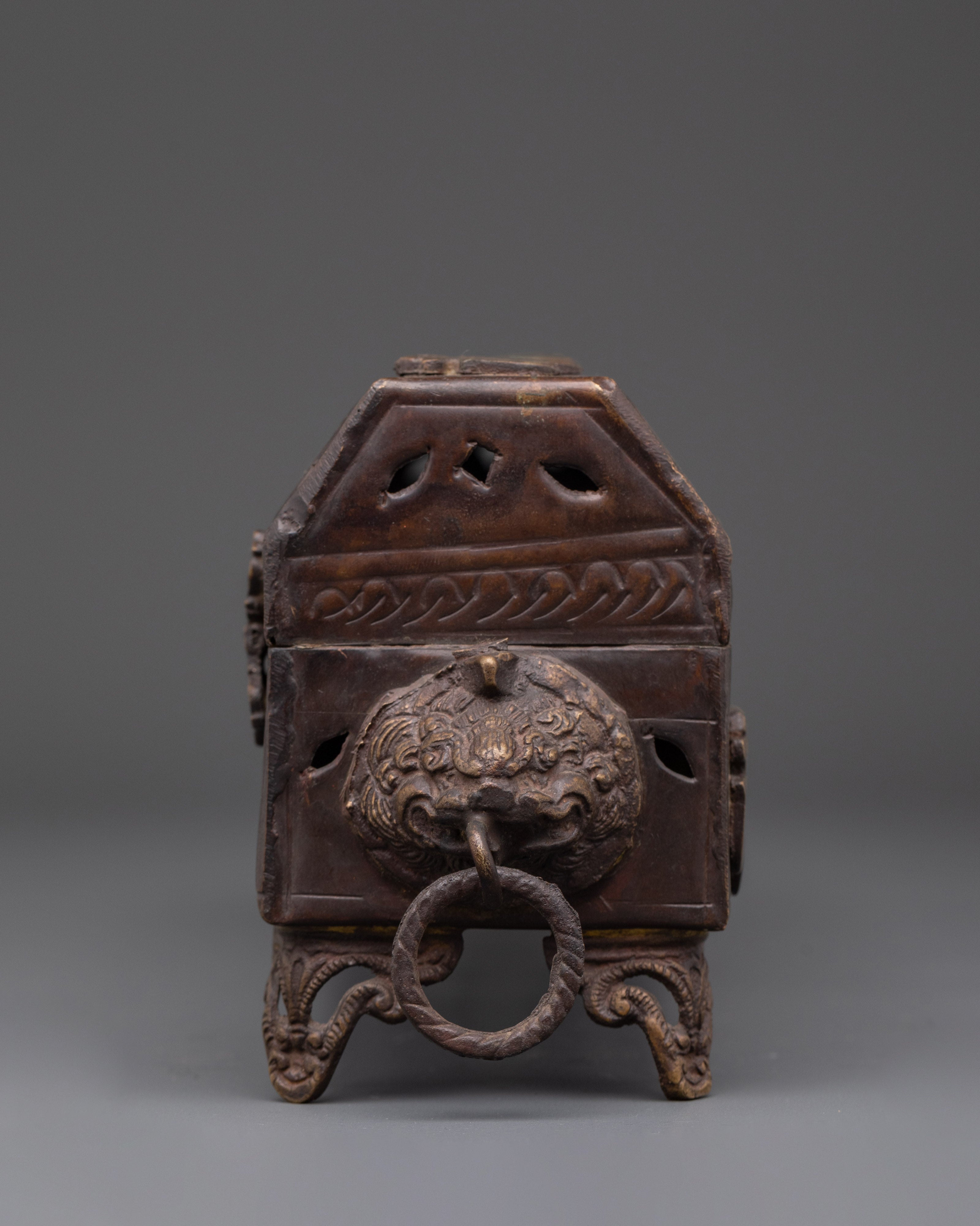 Tibetan Incense Burner for Ceremonial Practices | Symbol of Purification