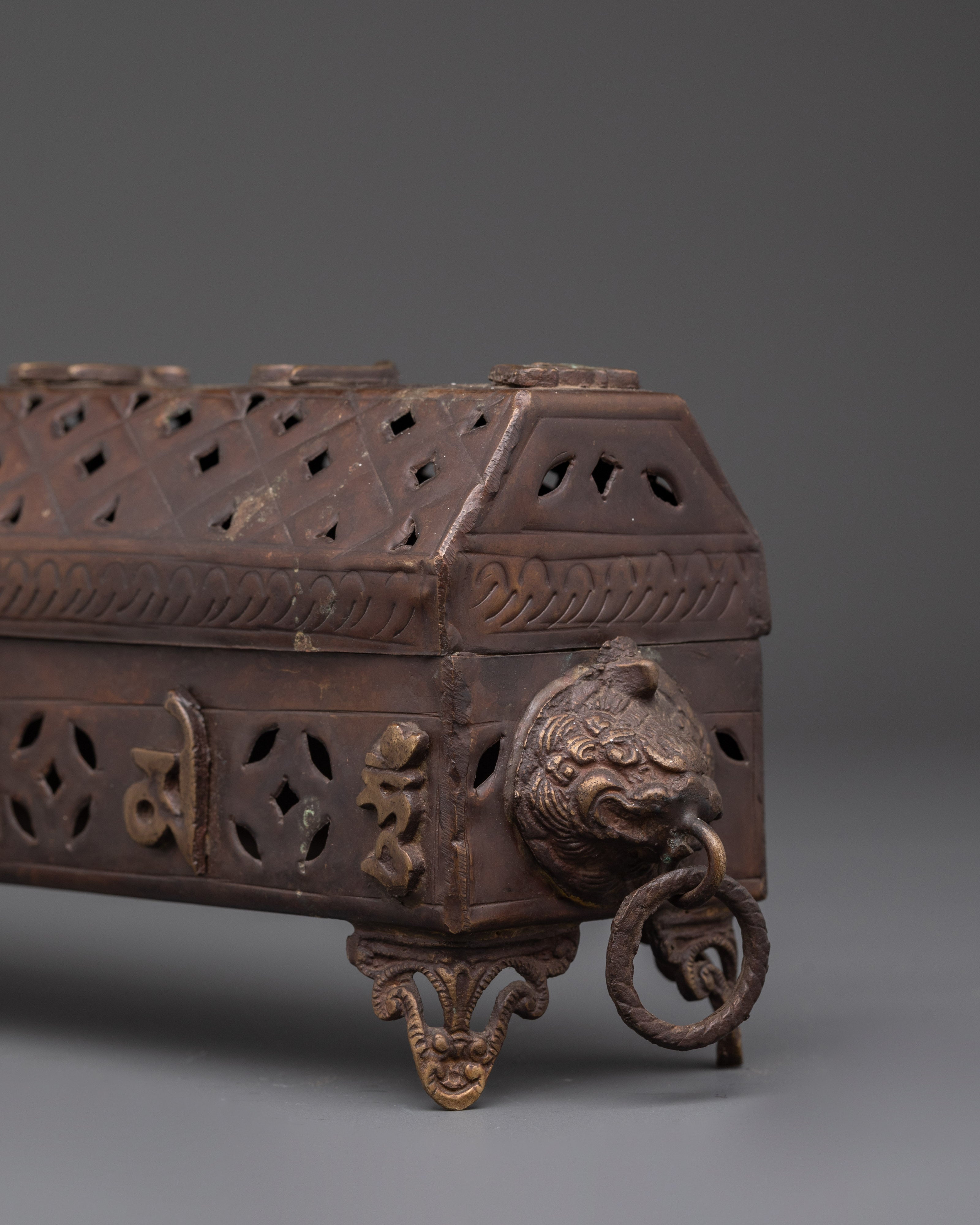 Tibetan Incense Burner for Ceremonial Practices | Symbol of Purification