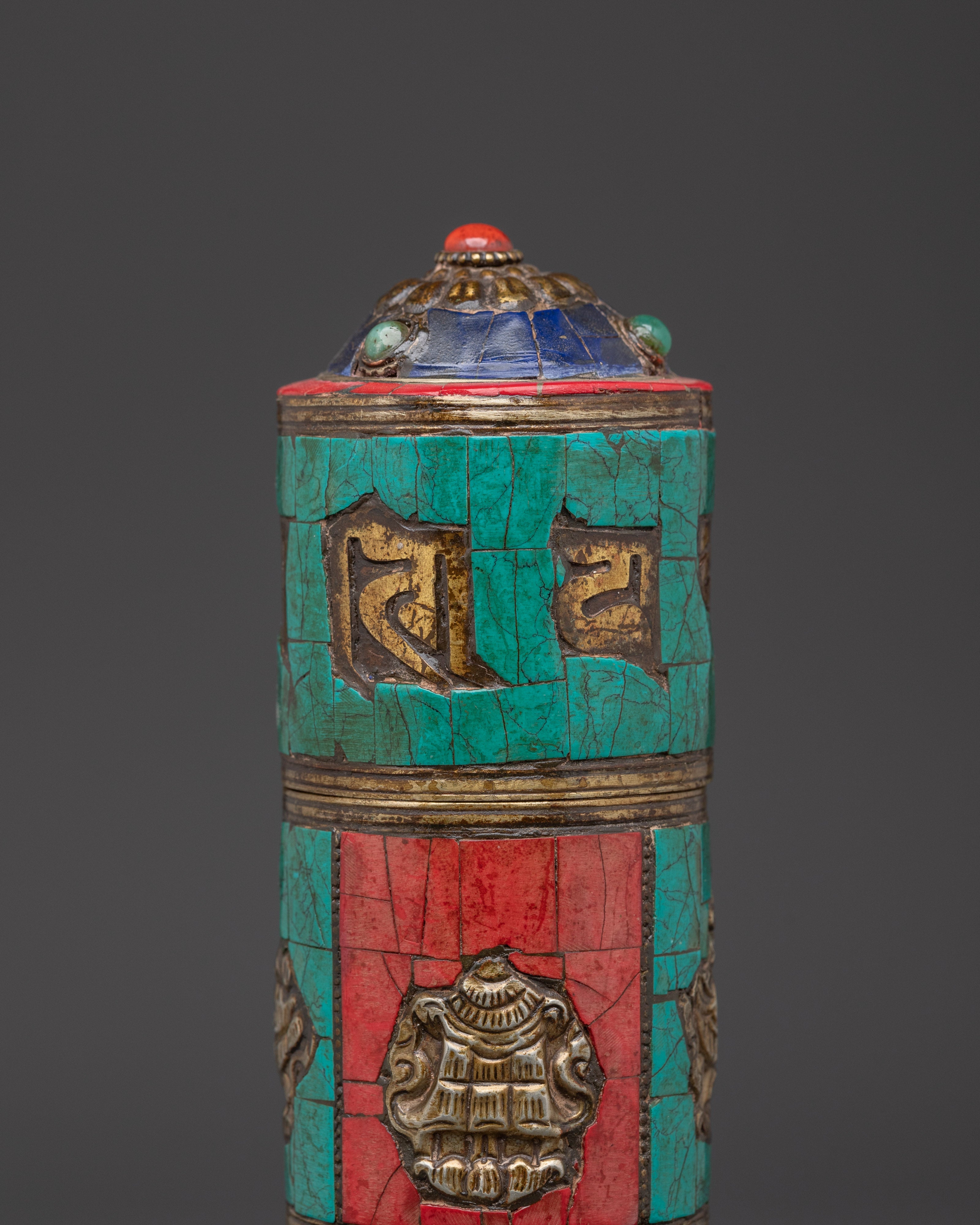Himalayan Handmade Incense Burner | Tibetan Ritual & Meditation Decor