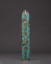 Tibetan Brass Incense Burner | Meditation Space Decor