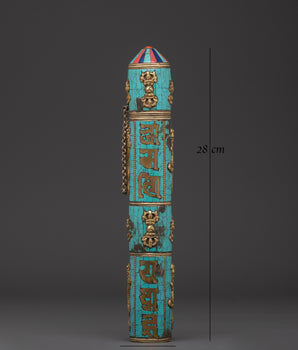 Tibetan Brass Incense Burner | Meditation Space Decor