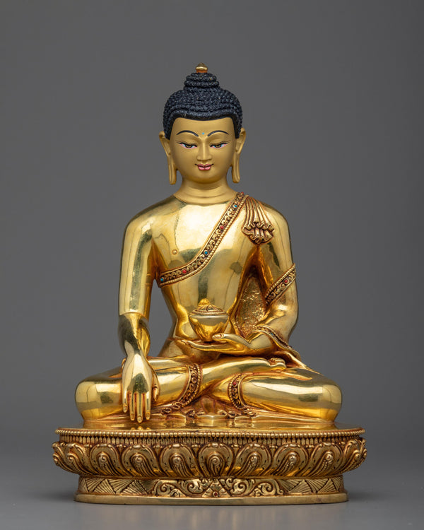 Enlightened Shakyamuni Buddha Statue